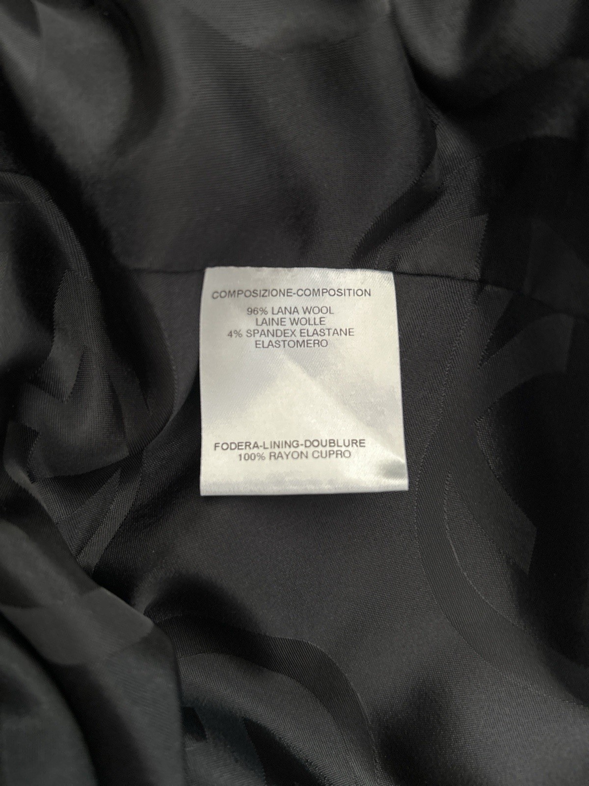 GUCCI Italy Black Wool Blazer IT 42 Tom Ford Era Tailored Jacket