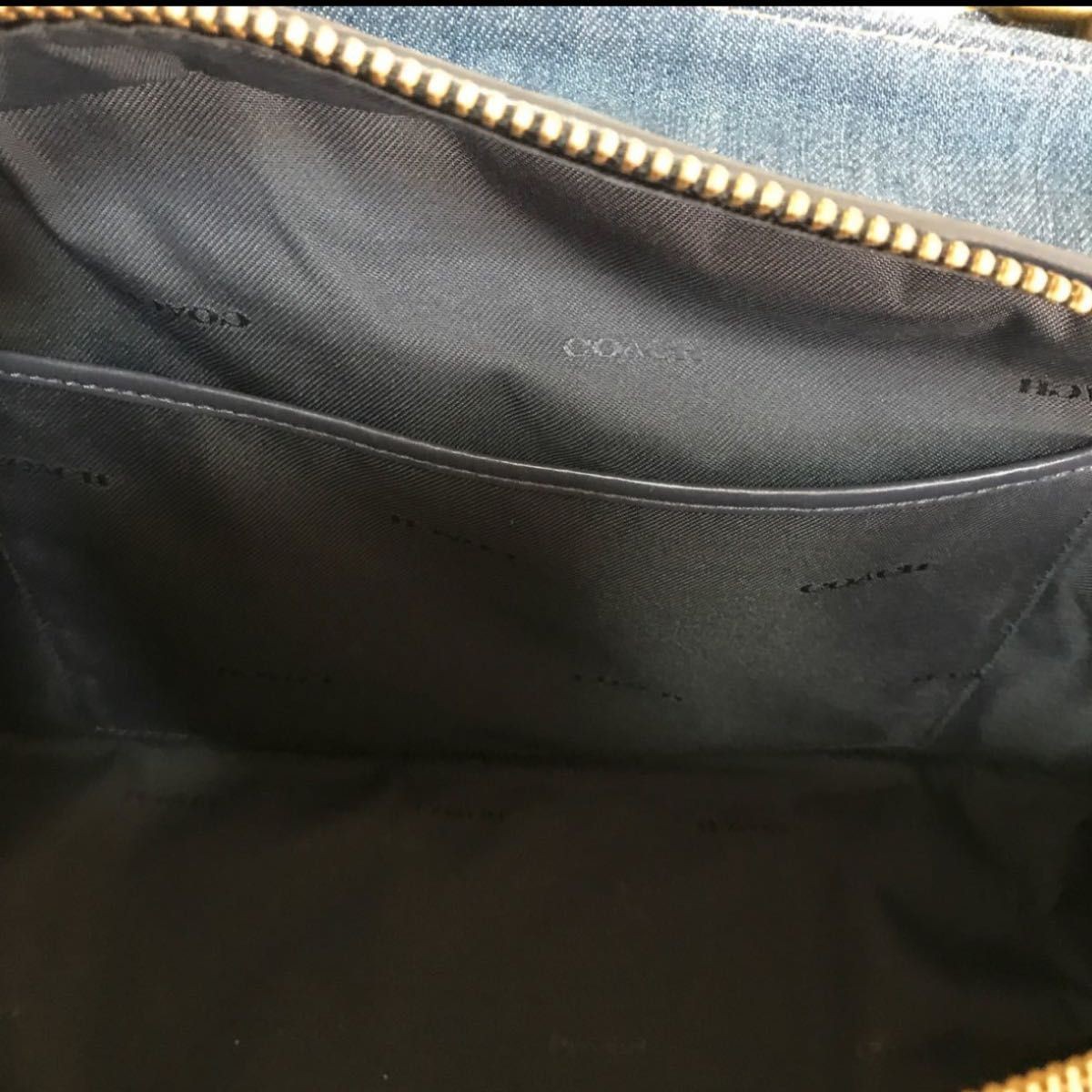 Coach Dreamer 36 With Quilted Denim Bag L18880-66980 93cm Strap 23x41x13 cm