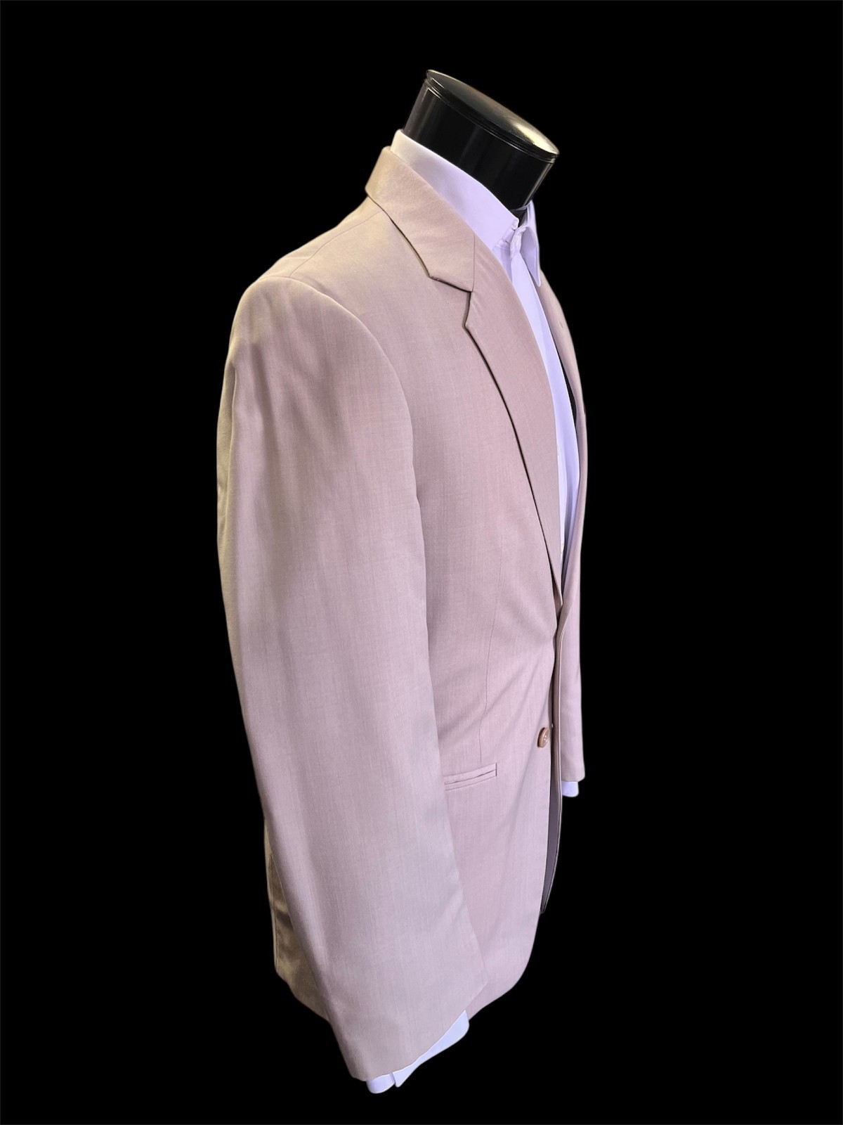 Men’s Jean Yves Tan Rapture Suit Jacket- Easy Care Prom Gala Formal