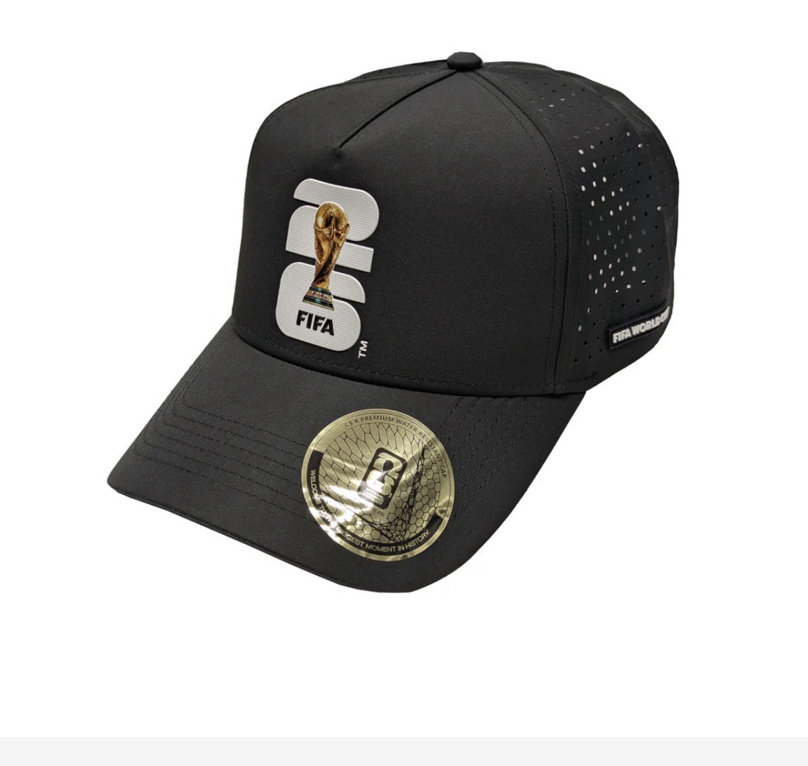 FIFA World Cup 2026 Official Licensed Black Snapback Hat Adjustable New With Tag