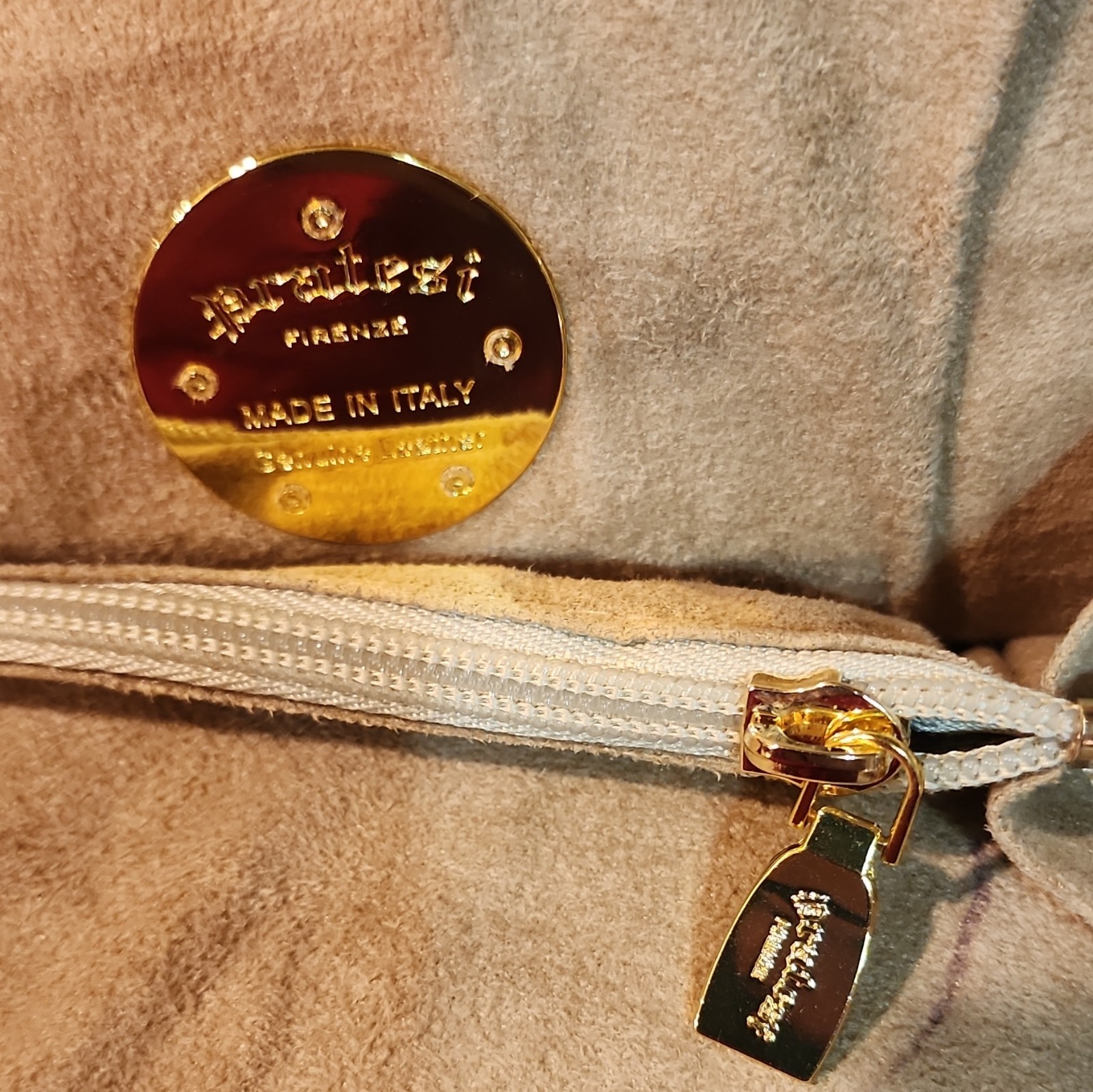 Firenze Burgundy Croc Embossed Case with Gold Crest Logo
