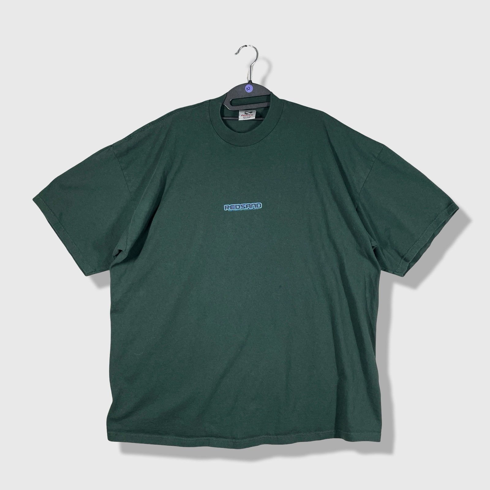 Redsand T-Shirt Mens XXL Green Vintage Surf Skate Streetwear 90s Y2K