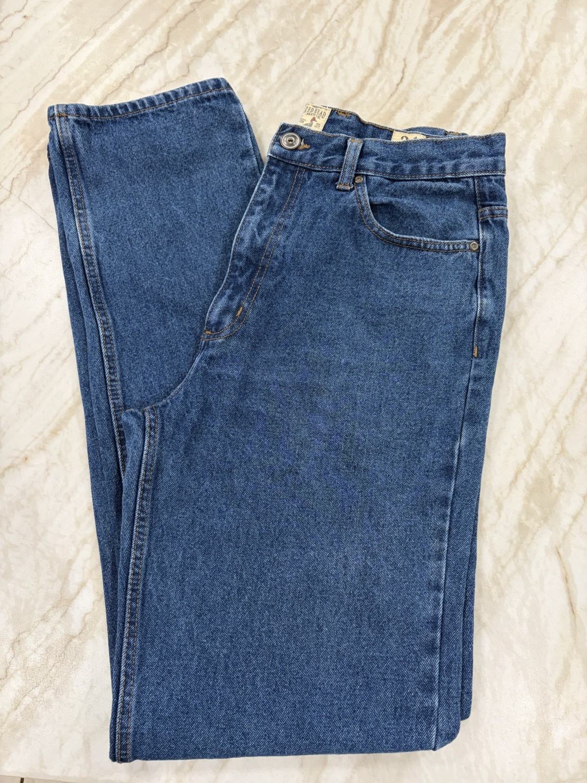 Lot Of 2 Red Head Classic Fit men’s jeans medium wash size 34×36. EUC