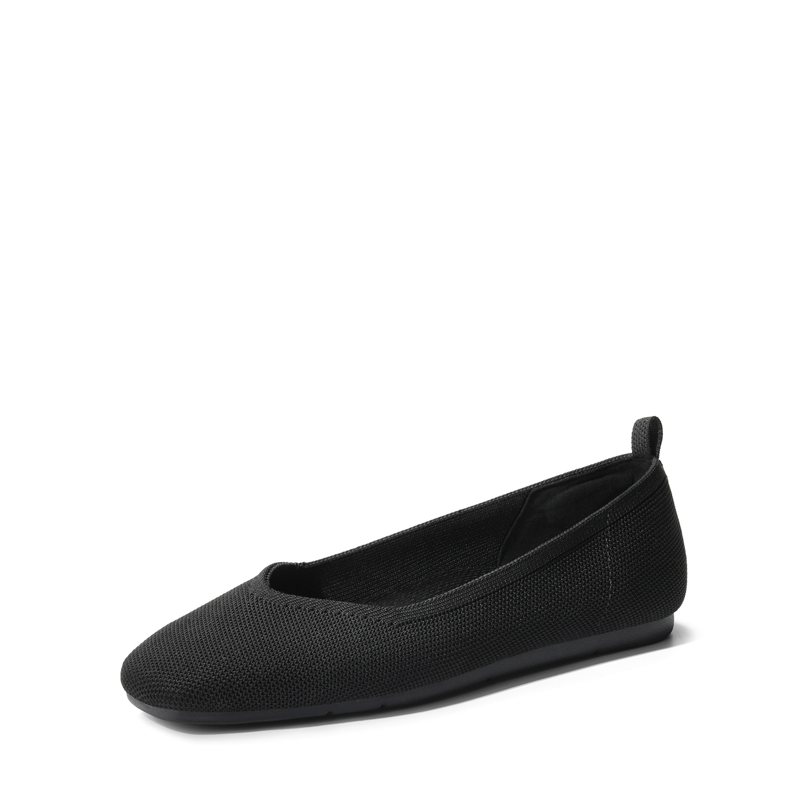 Women Comfortable Slip On Flats Square Toe Lightweight Casual Flat Shoes