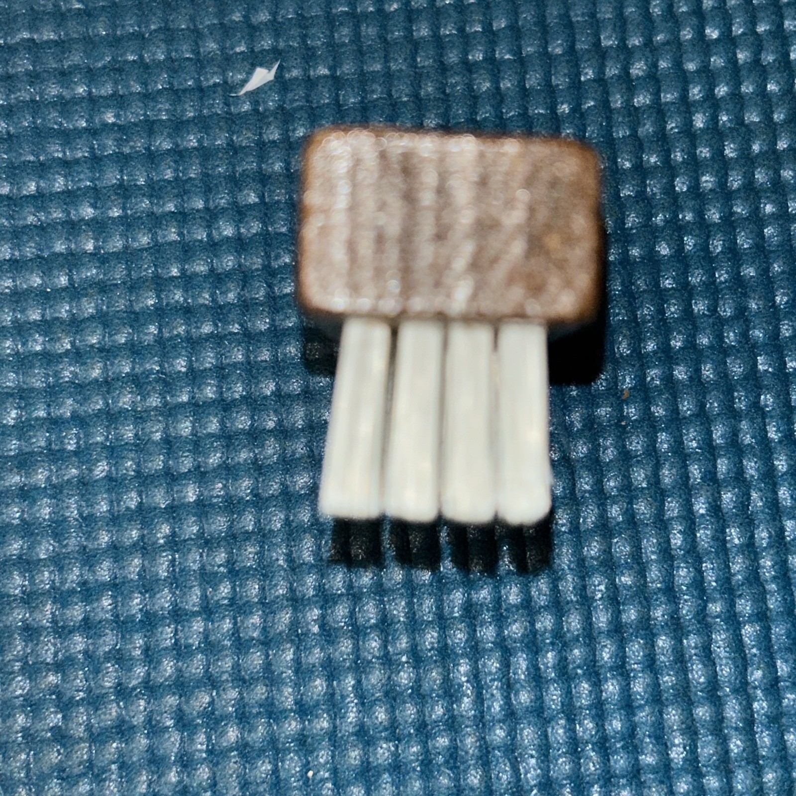 Ralyn Suede Brush, Nylon Bristle,￼ Maiden Israel.￼