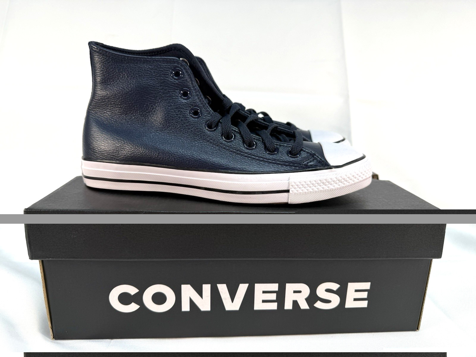 Converse Sneakers Blue Chuck Taylor All Star Leather Men’s High Tops