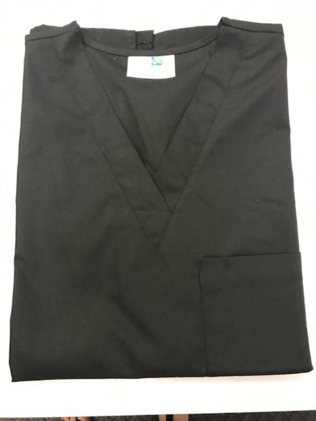 NWT UNISEX V-NECK SCRUB TOPS – VARIES COLORS & SIZES
