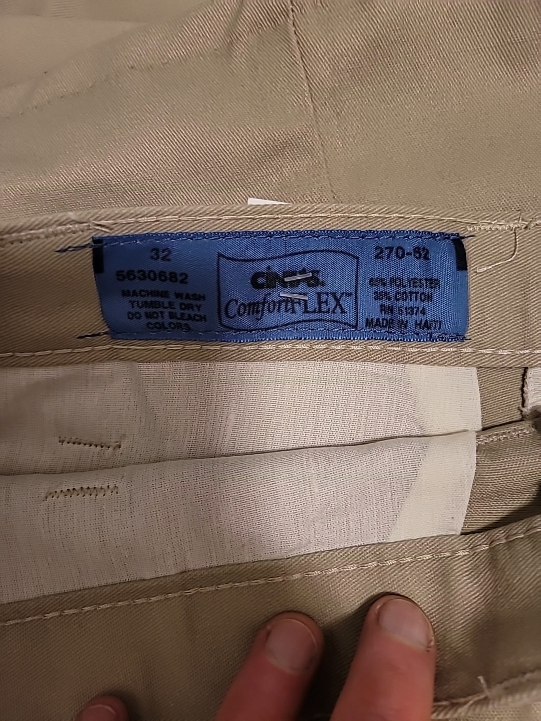 Cintas ComfortFlex work pants