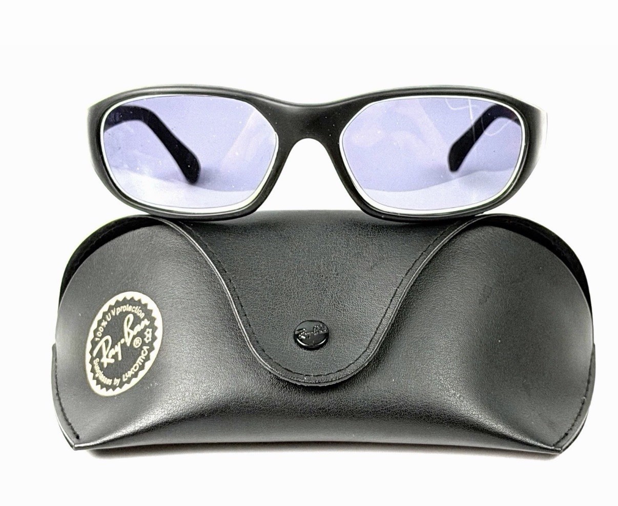 Ray Ban RB2016 DADDY-O Wrap Sunglasses, W2578 Rubber Black