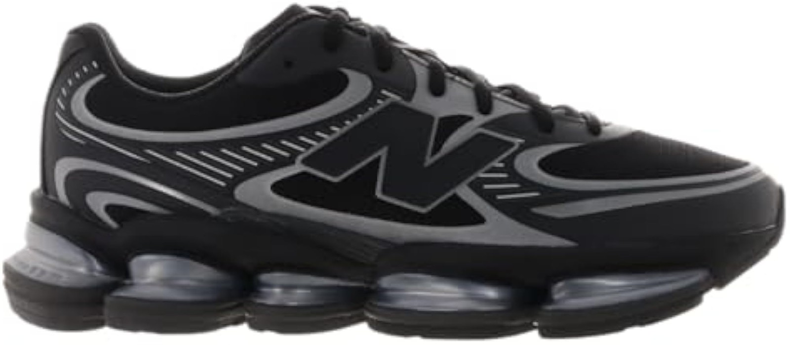 New Balance 2000 Sneakers, Black/Grey, 12.5 US Women/11 US Men – Black/Grey – 12