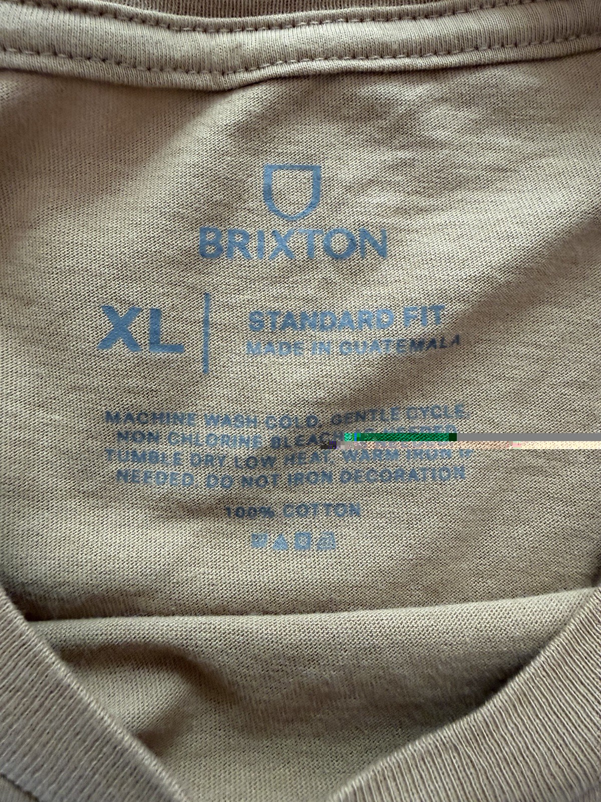 Brixton Men’s X-large Pocket Tee