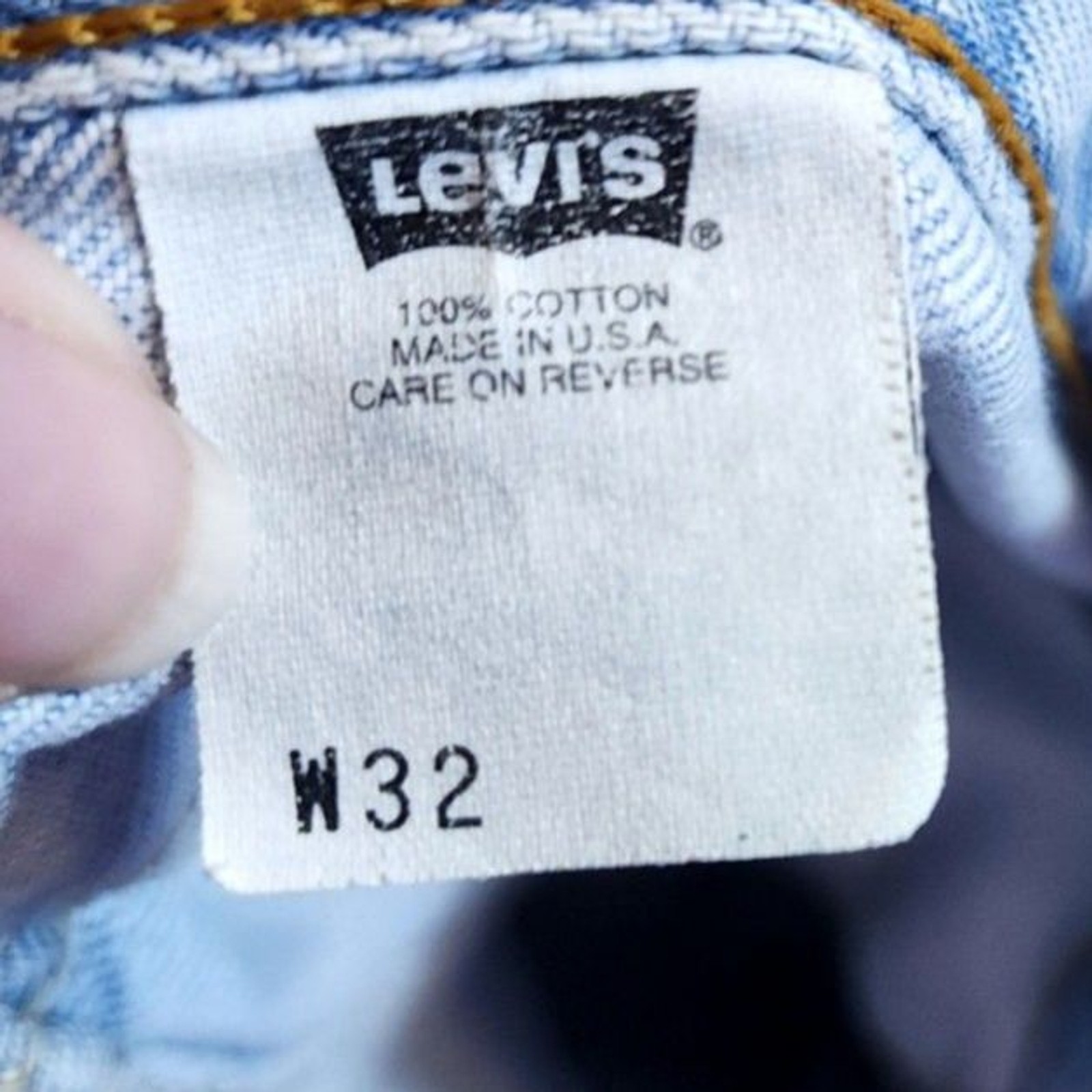 Rare Vintage Levi’s 501 Cut Off Shorts Made in USA W32 L00