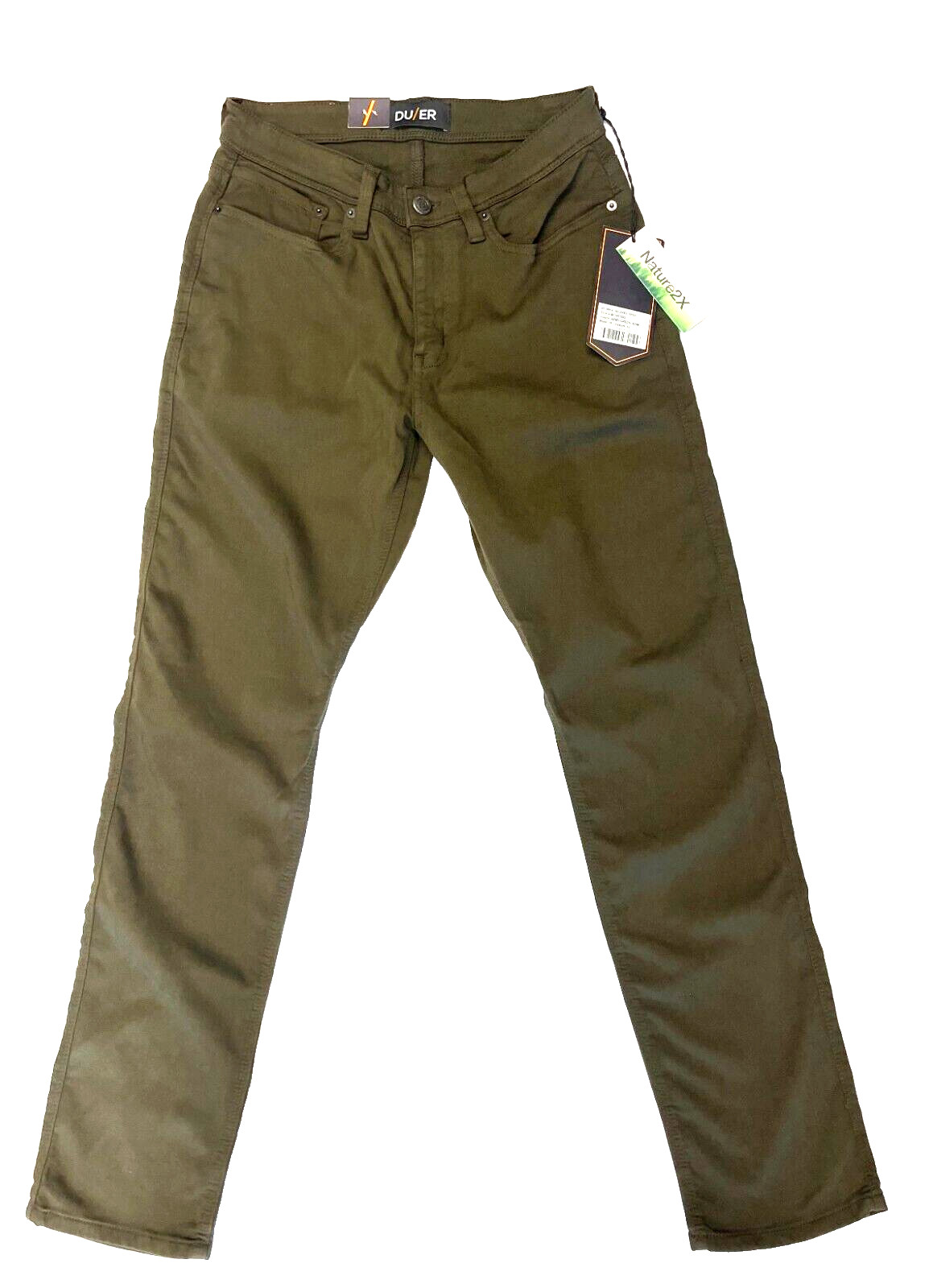 $130 Duer No Sweat Relaxed Taper Pant NWT Sz 30,31,32,33,34,36,38,40 Plant Based