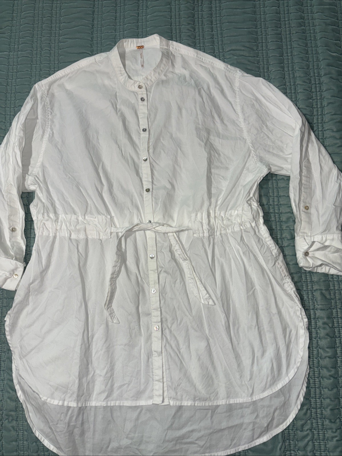 Free People XS Oversize, Boho, Business, Casual, Travel, Beach, 100% Cotton EUC