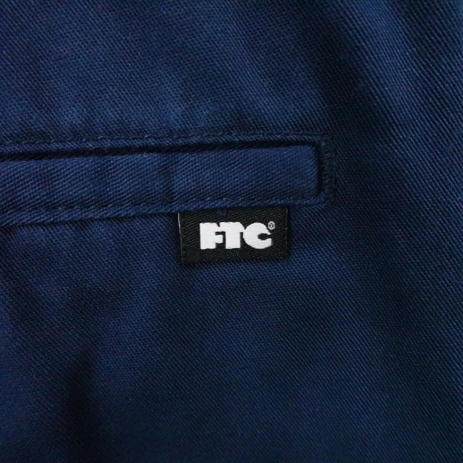 FTC Pants Mens Medium Blue Chino Straight Leg Skateboarding Skate Skater Japan
