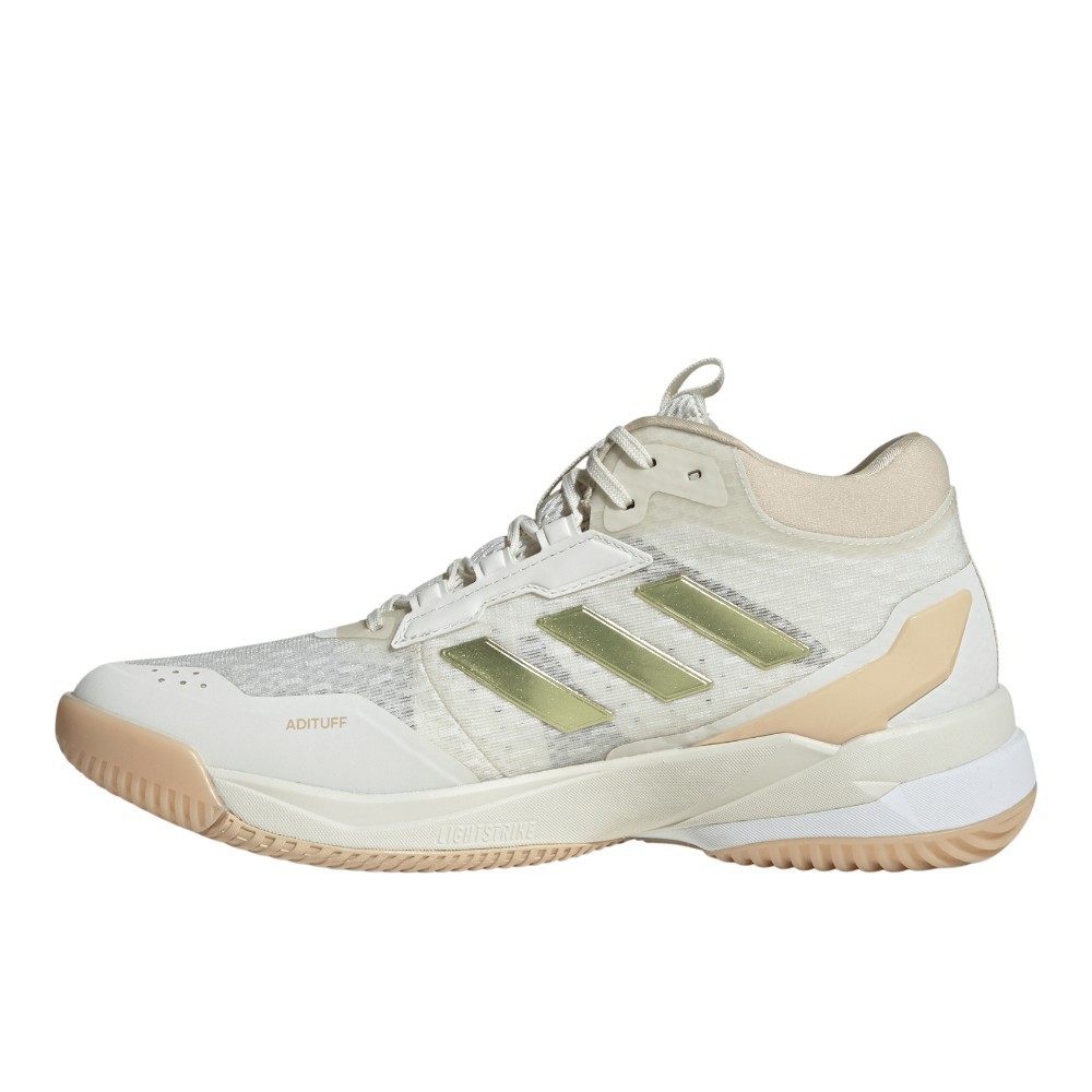 adidas Crazyflight 6 Mid Volleyball Womens Off White Sneakers Athletic Shoes HQ