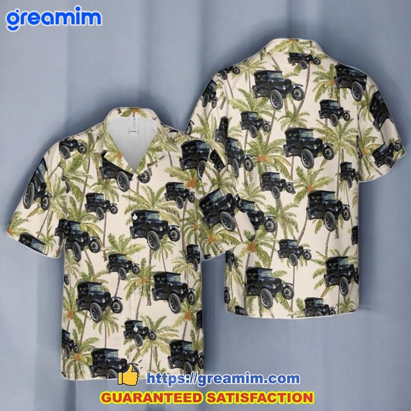 1925 Ford Model T Touring Car Hawaiian Shirt