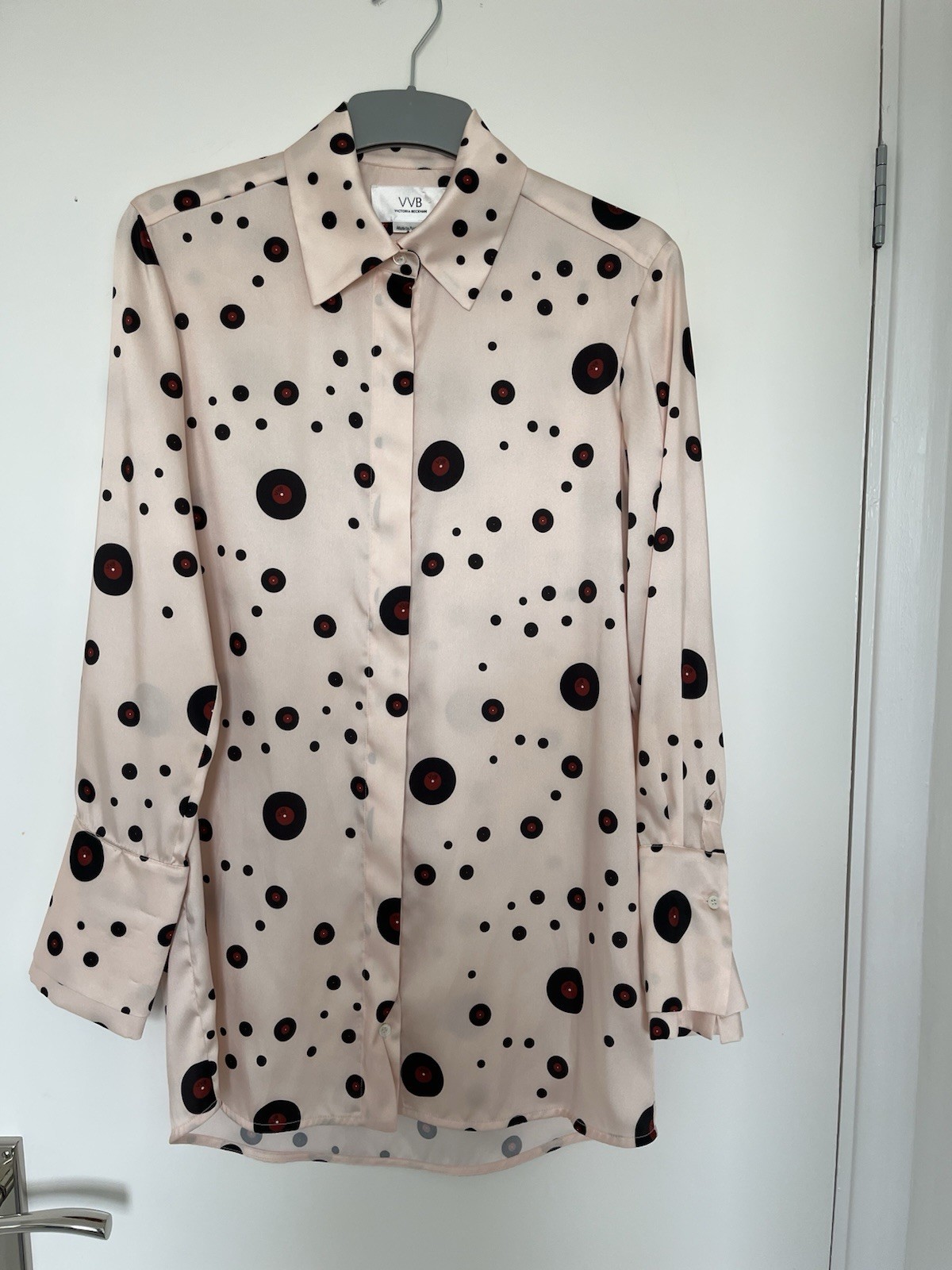 Victoria Beckham Blush Blouse 8
