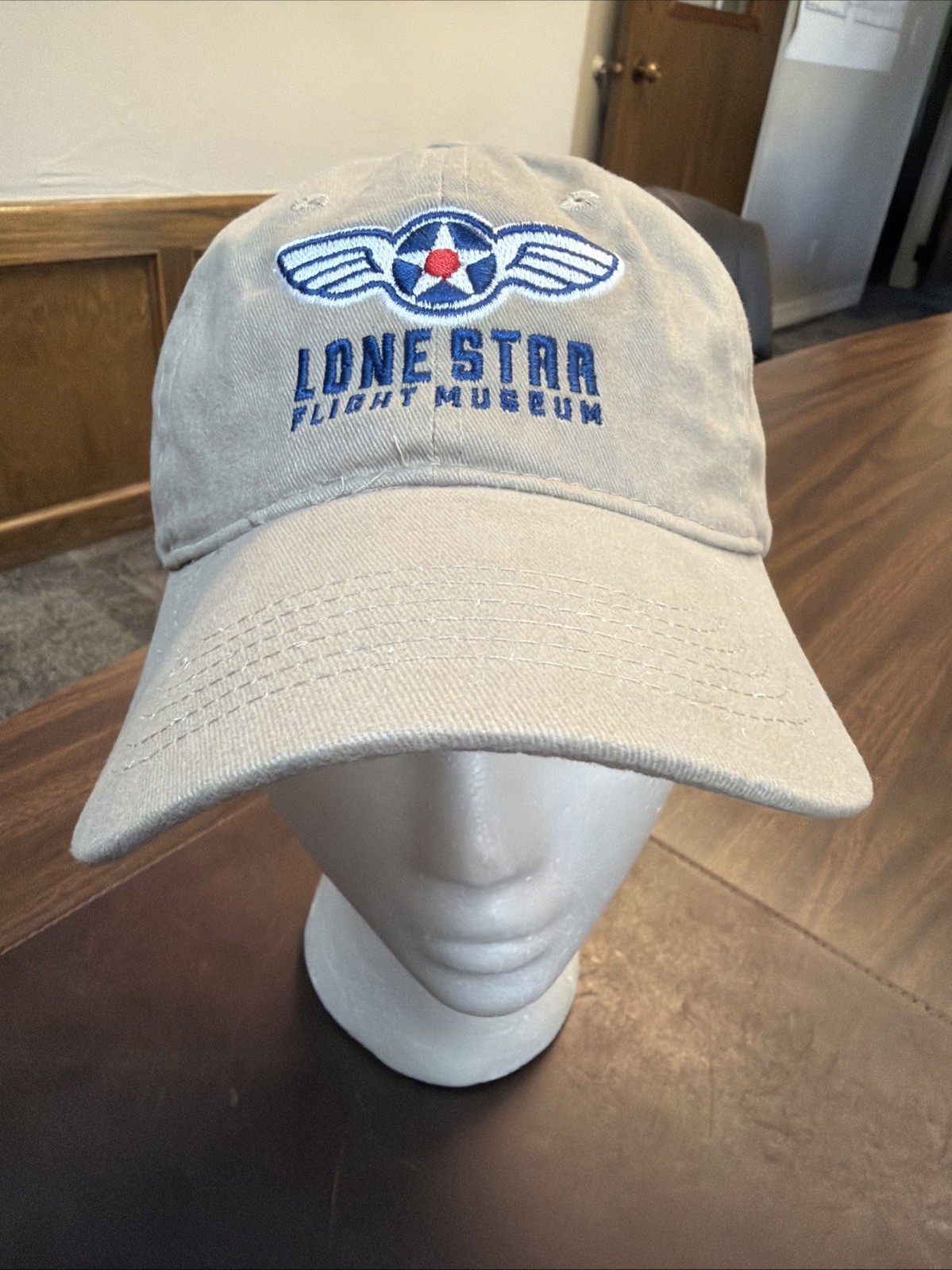 Cap/Hat | Lone Star Flight Museum | Houston Tx | Port & Company | Tan Canvas