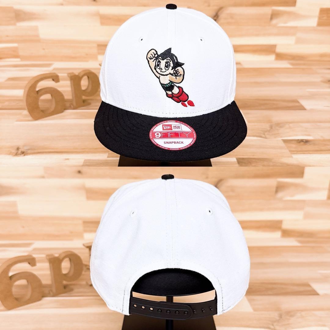 New Era Astro Boy 9FIFTY White Black Cap Collectible 15+