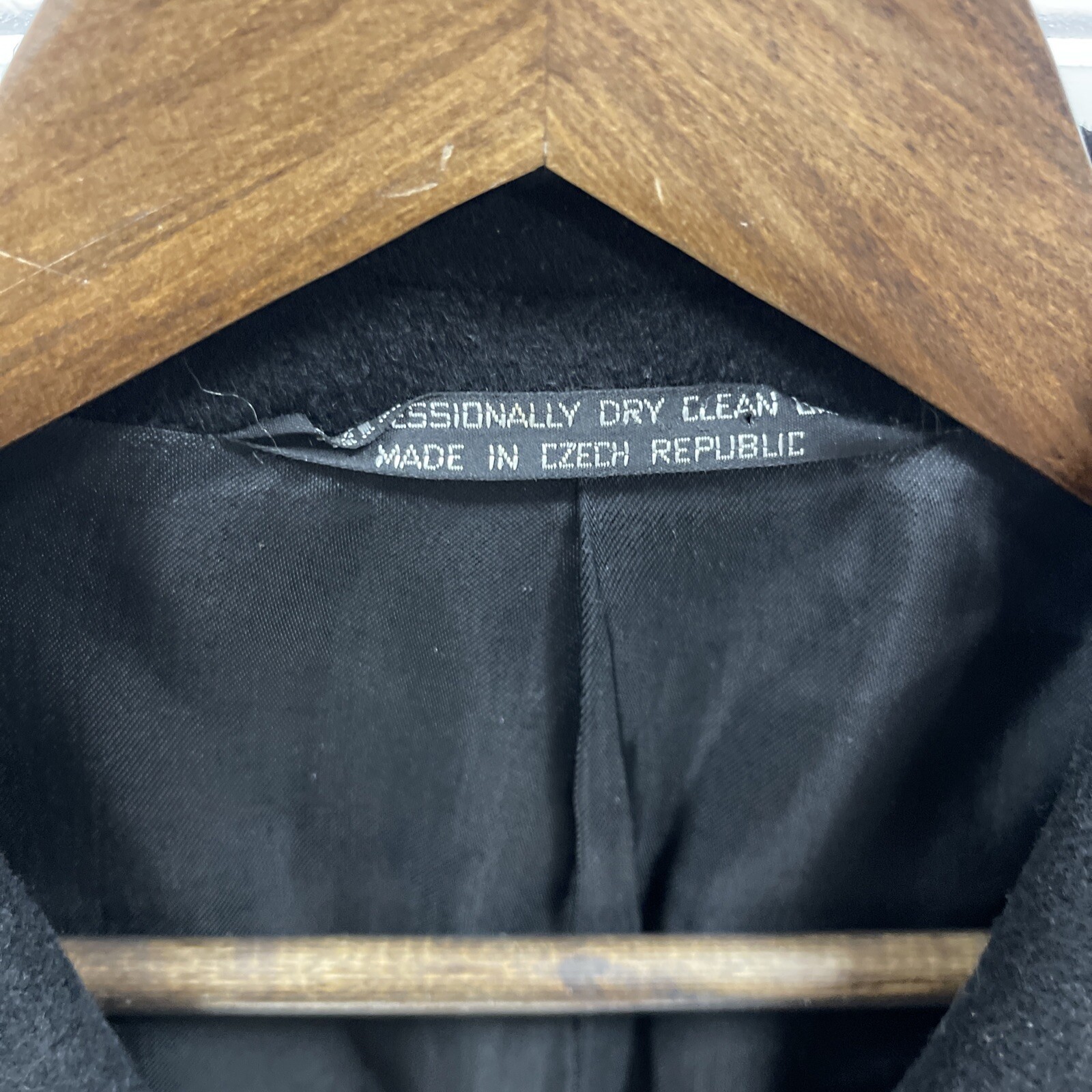 Tailors Row by Deansgate Mens 42 Black Camel Hair Two Button Sport Coat