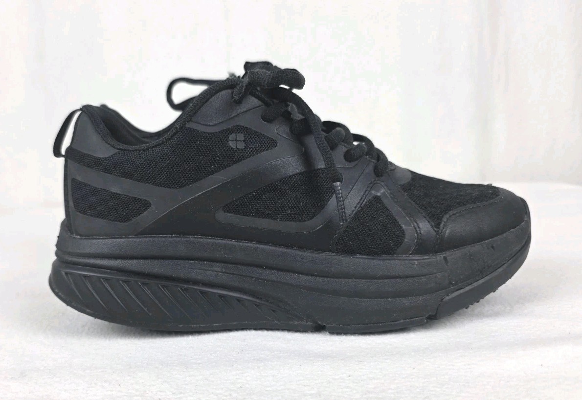 Shoes for Crews Slip & Oil Resistant Women’s Size 7.5 M Black Energy Lace Up