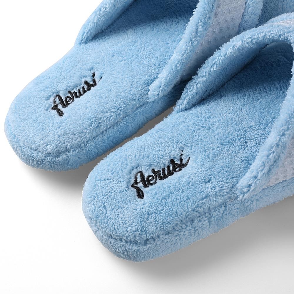 Super Soft Cozy Slippers with Plush Thong Design
