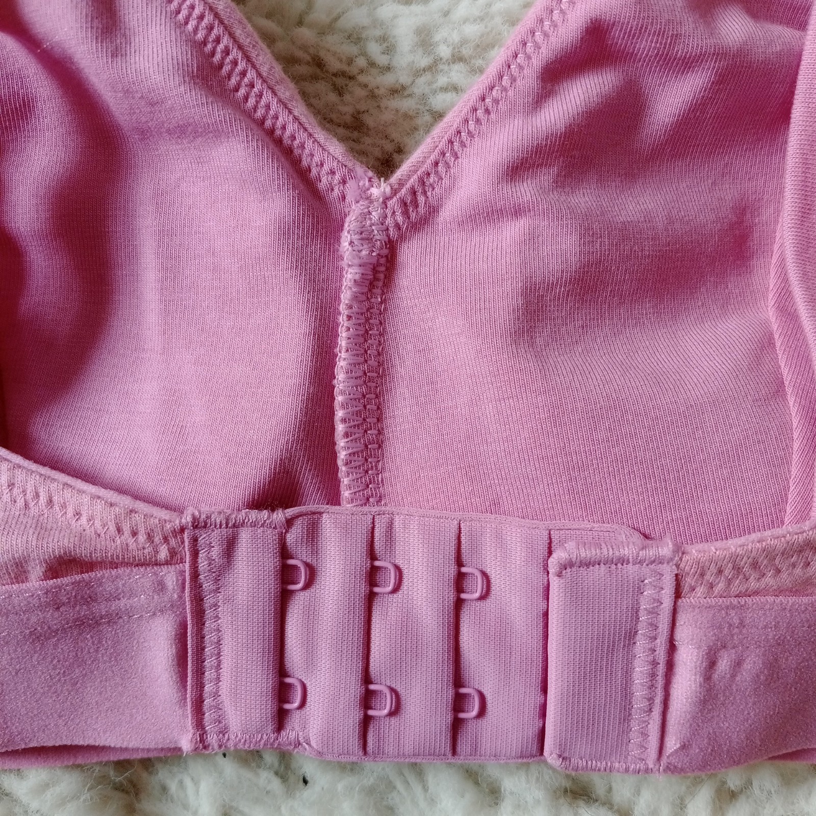 M&S Nursing Bra Non-Wired Pink New + Tags UK 8 A-C EUR 36 Light padded RRP £20