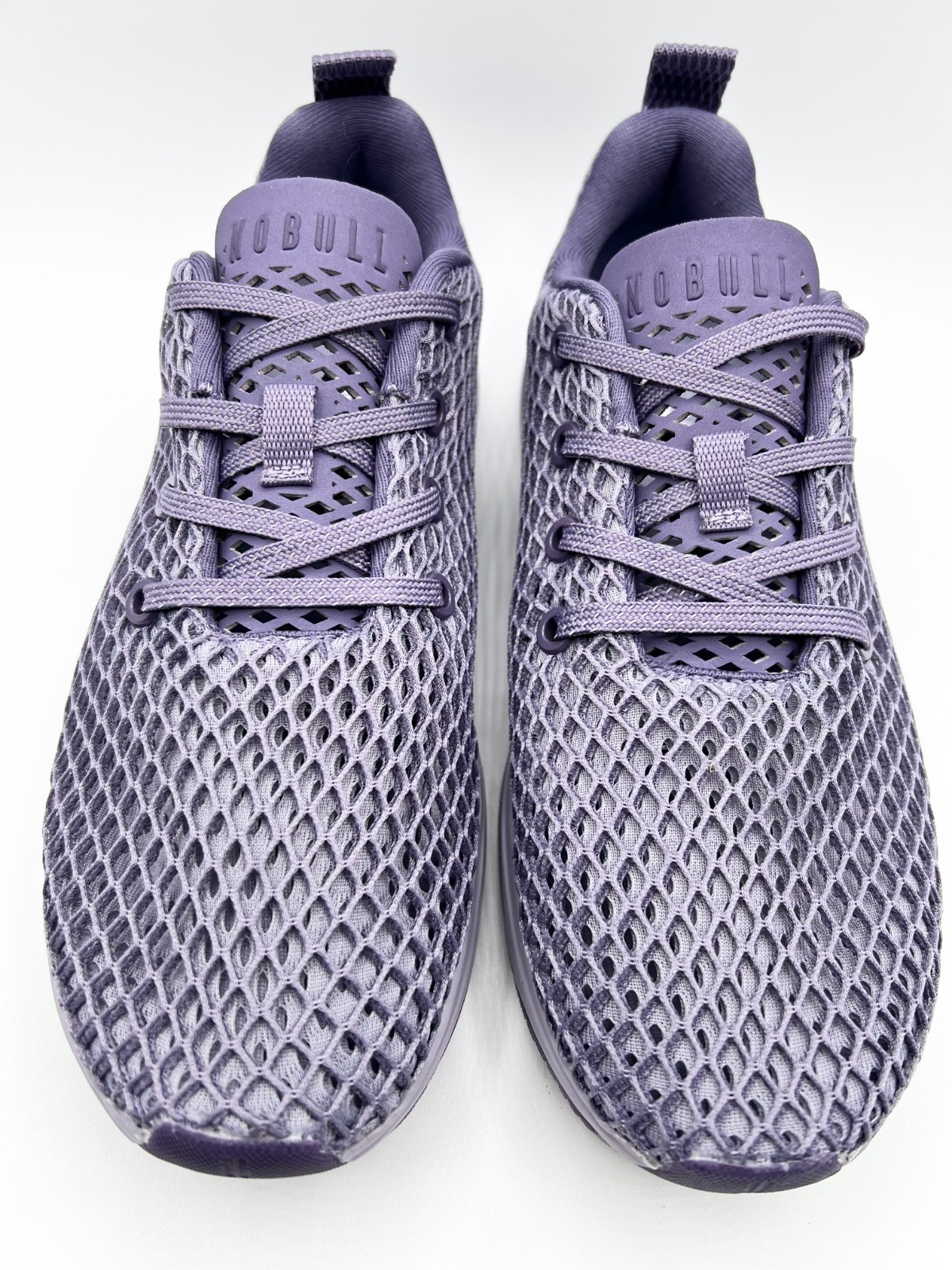 No Bull Diamond Mesh Runner Breathable Sneakers in Purple US Size M 6 W 7.5