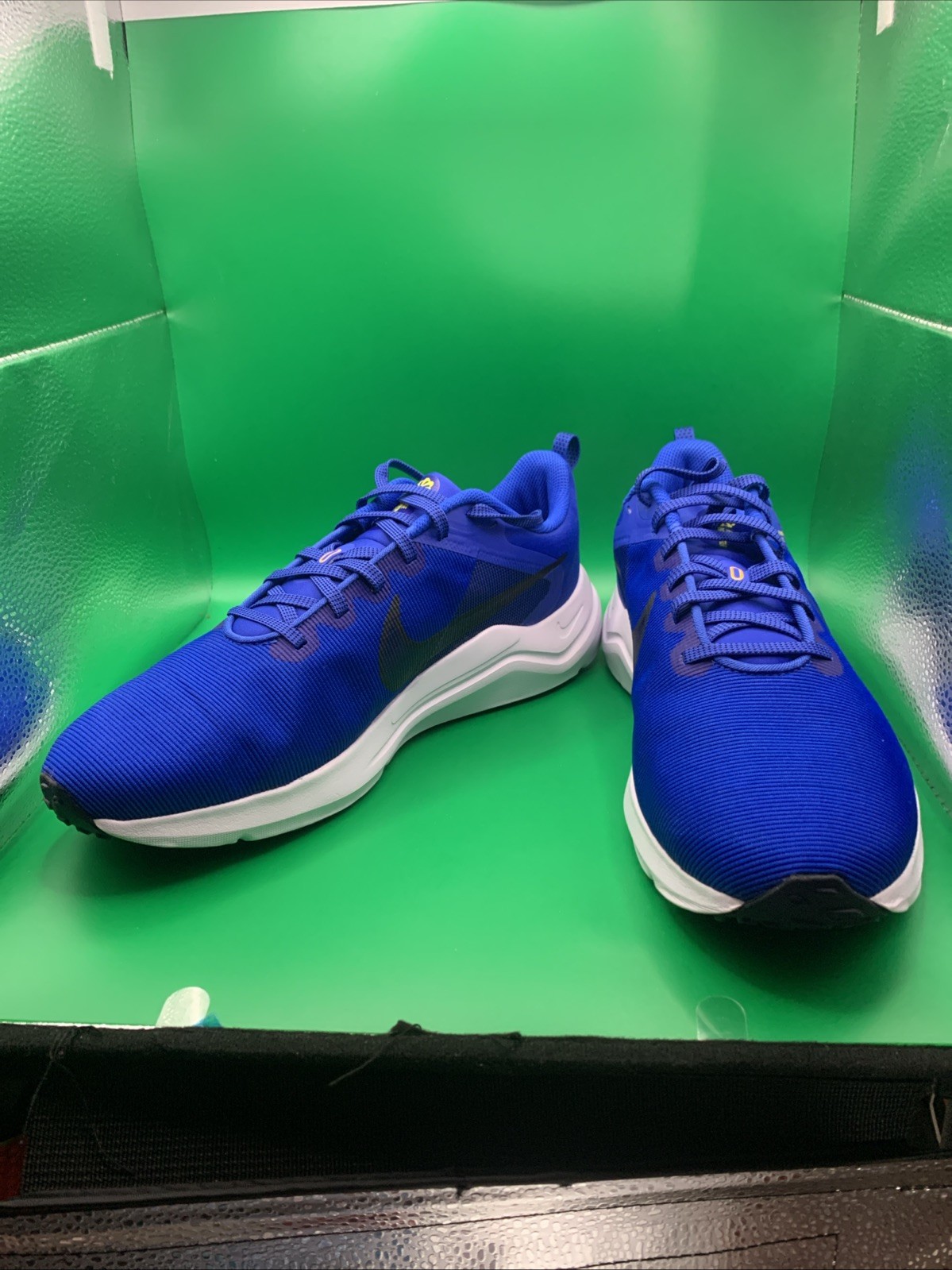Nike Downshifter 12 Racer Blue White Men’s Running Shoes DD9293-402 Size 11.5