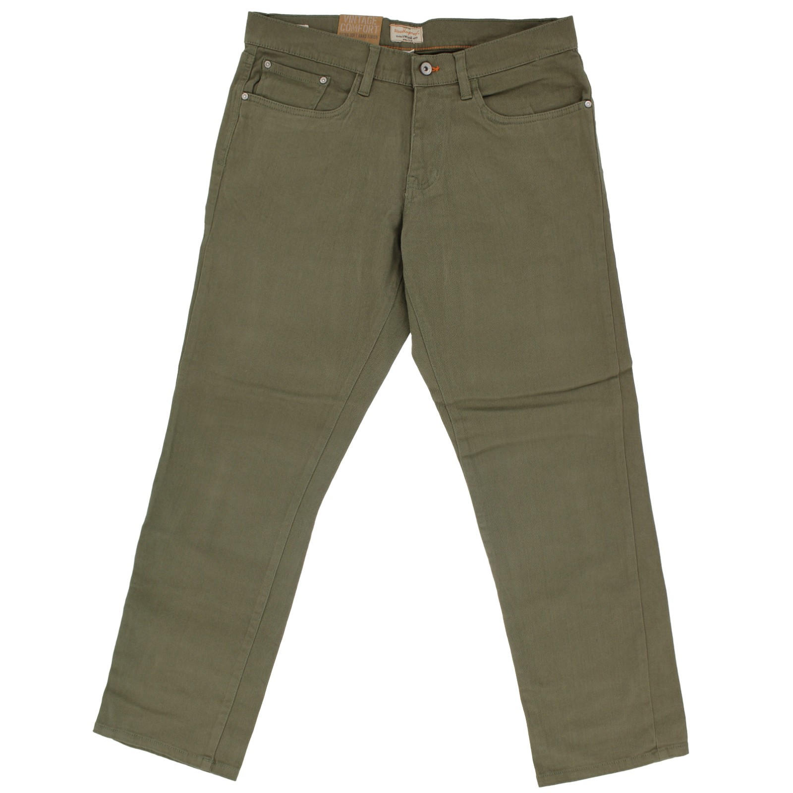 Weatherproof Vintage Comfort Pants, Men’s Straight Leg 5 Pocket Casual Pants