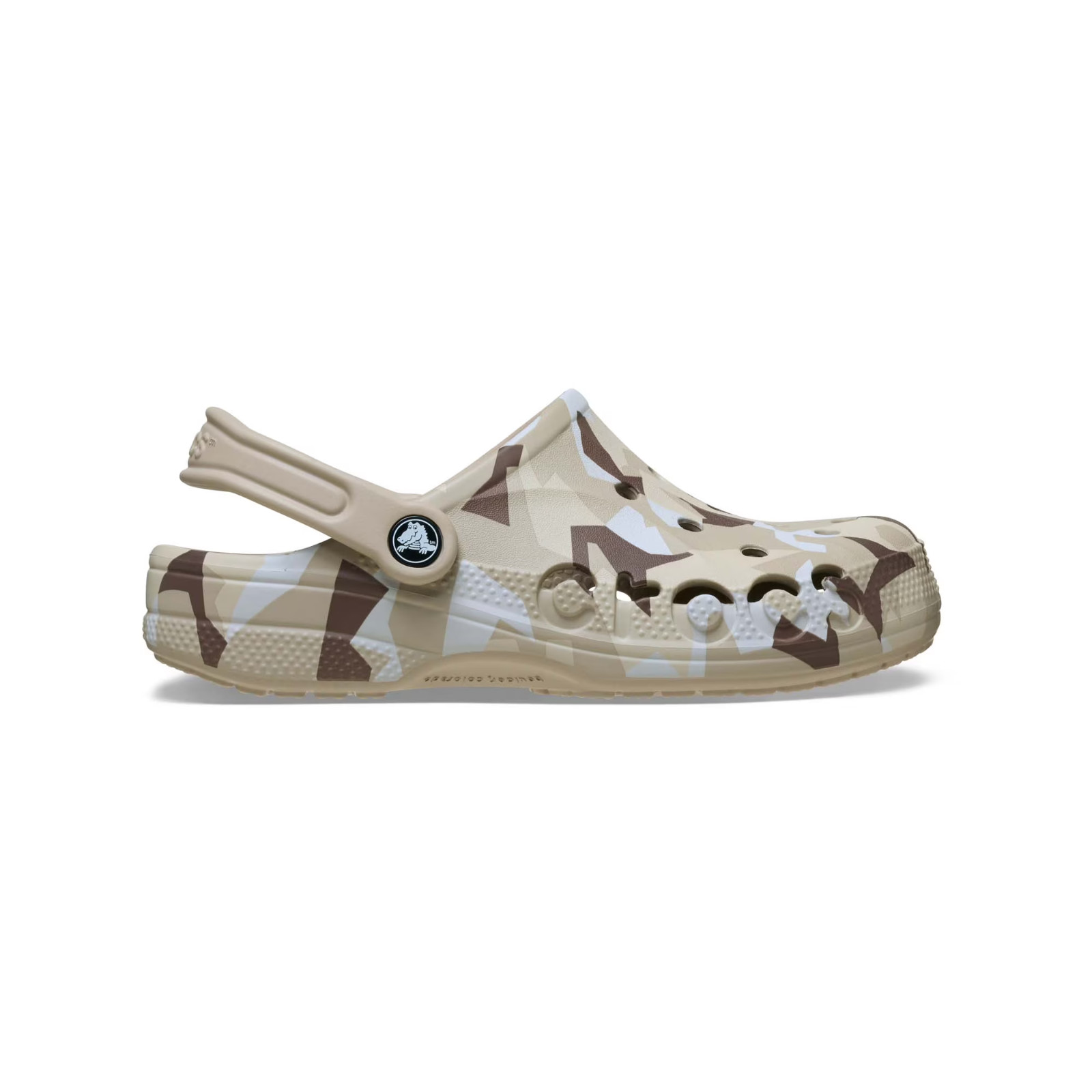 Crocs Adult Unisex Baya Clog Bright Cobblestone/White