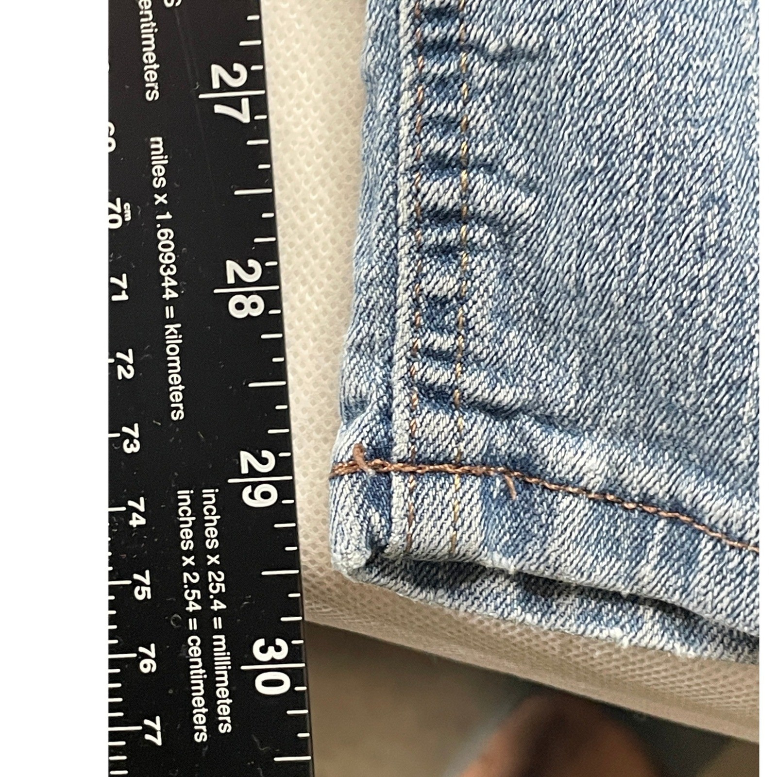 Just My Size Jeans WOMENS 18W Blue Stretch Classic Denim Straight Leg Light Wash