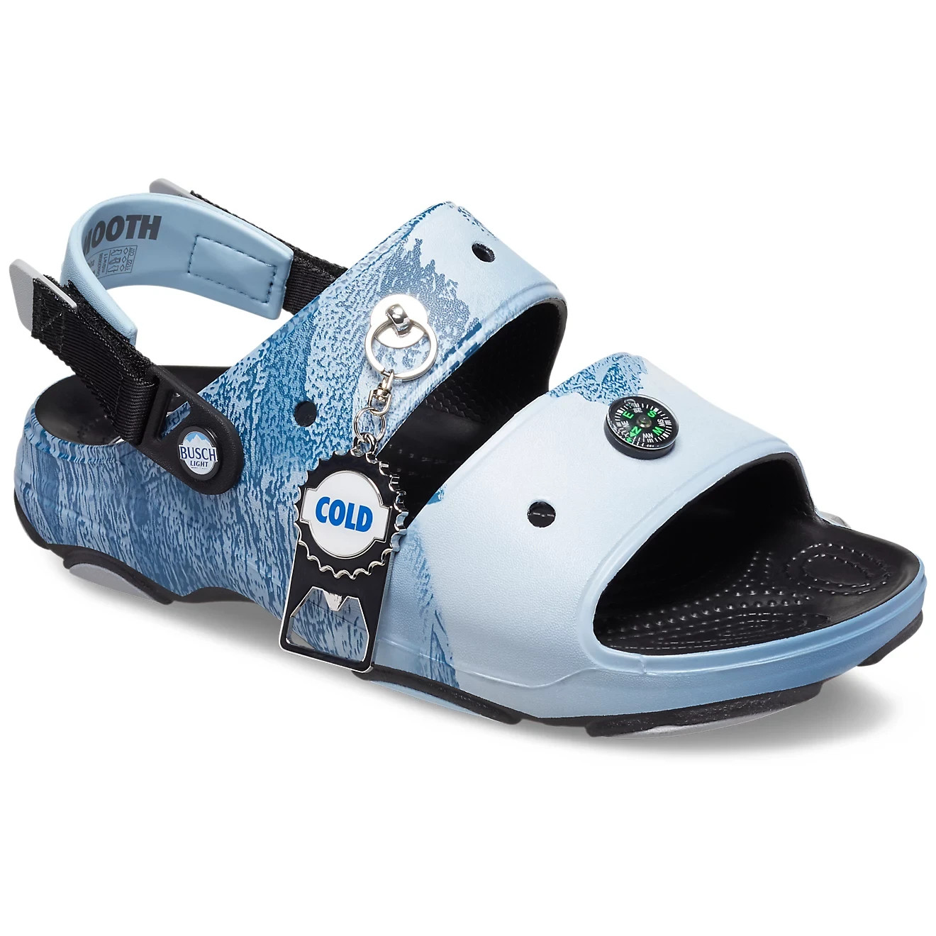 Crocs All Terrain (Sz; 12) “Busch Lite” (208598-90H) Sandals/Bag NIP