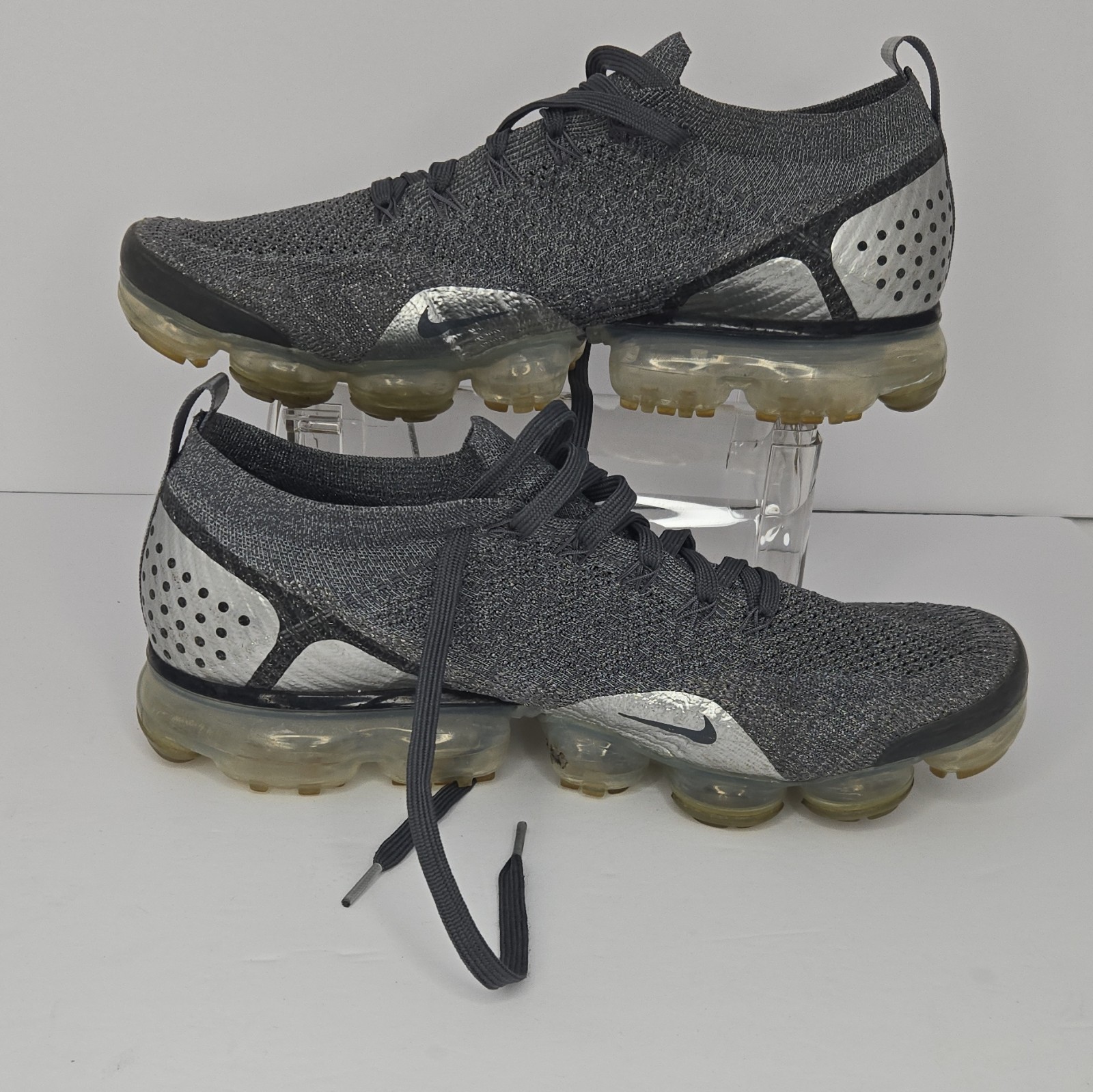 Nike Air VaporMax Flyknit 2 Chrome Low Top Lace-Up Men’s 2018 942842-014