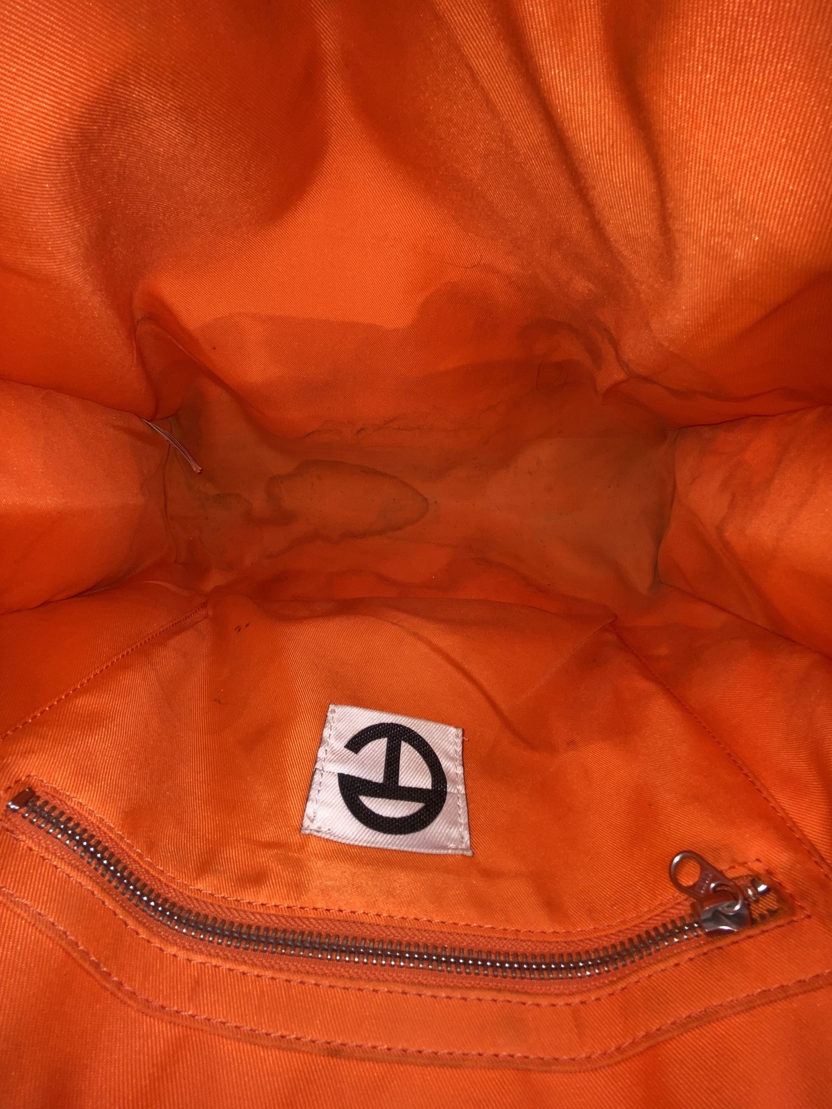 Telfar Orange Medium Tote Bag