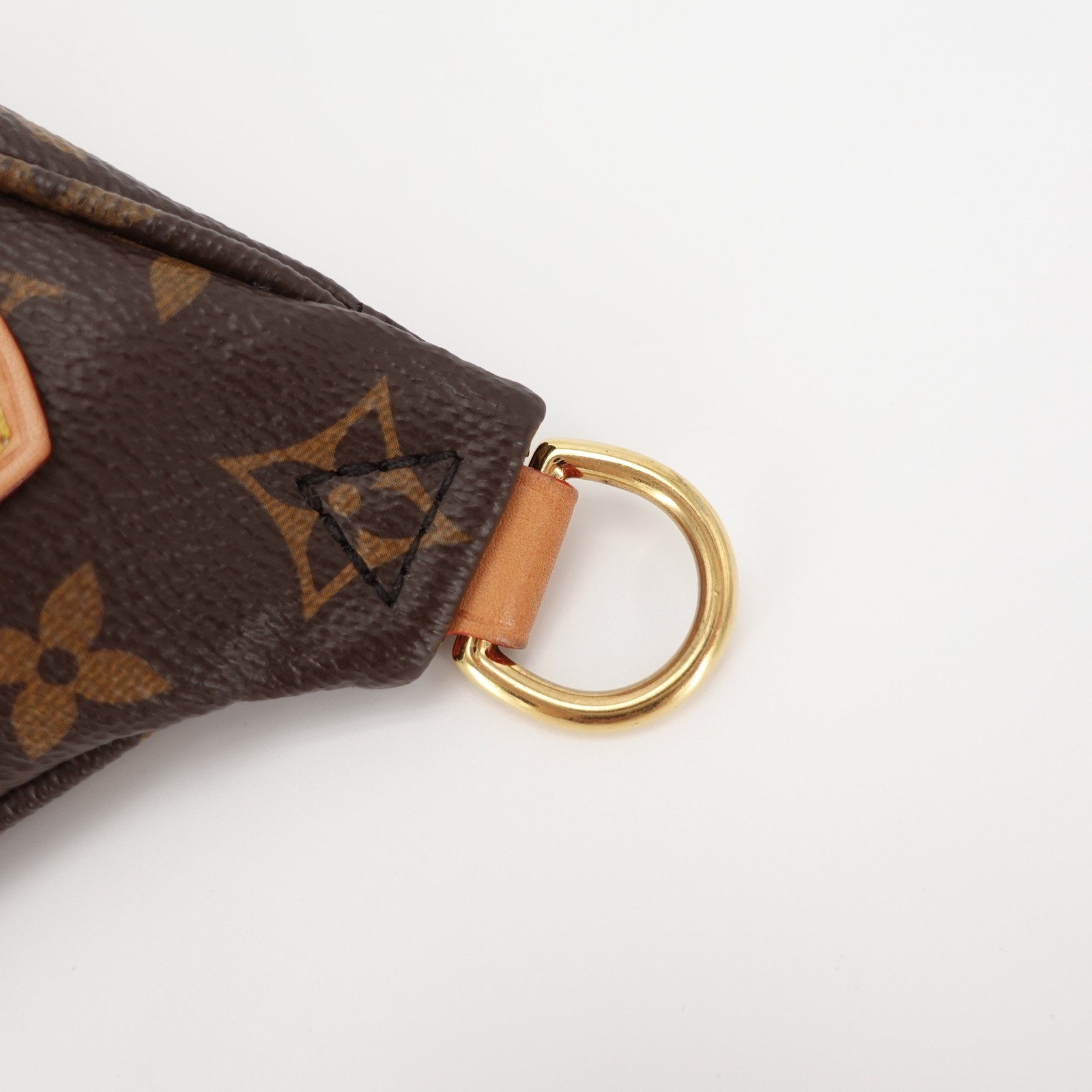 Louis Vuitton High Rise Brown Monogram Canvas Bumbag Waist Shoulder Belt Bag