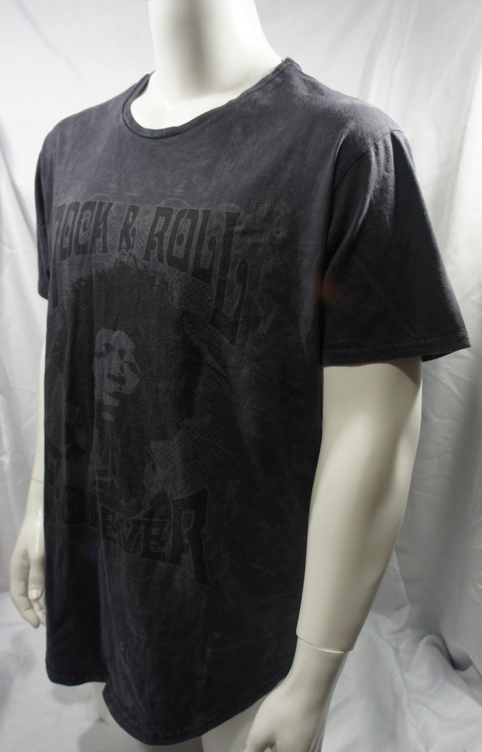 AMERICAN STITCH Mens Rock & Roll Hendrix Black Graphic Shirt $95 Size 2XL