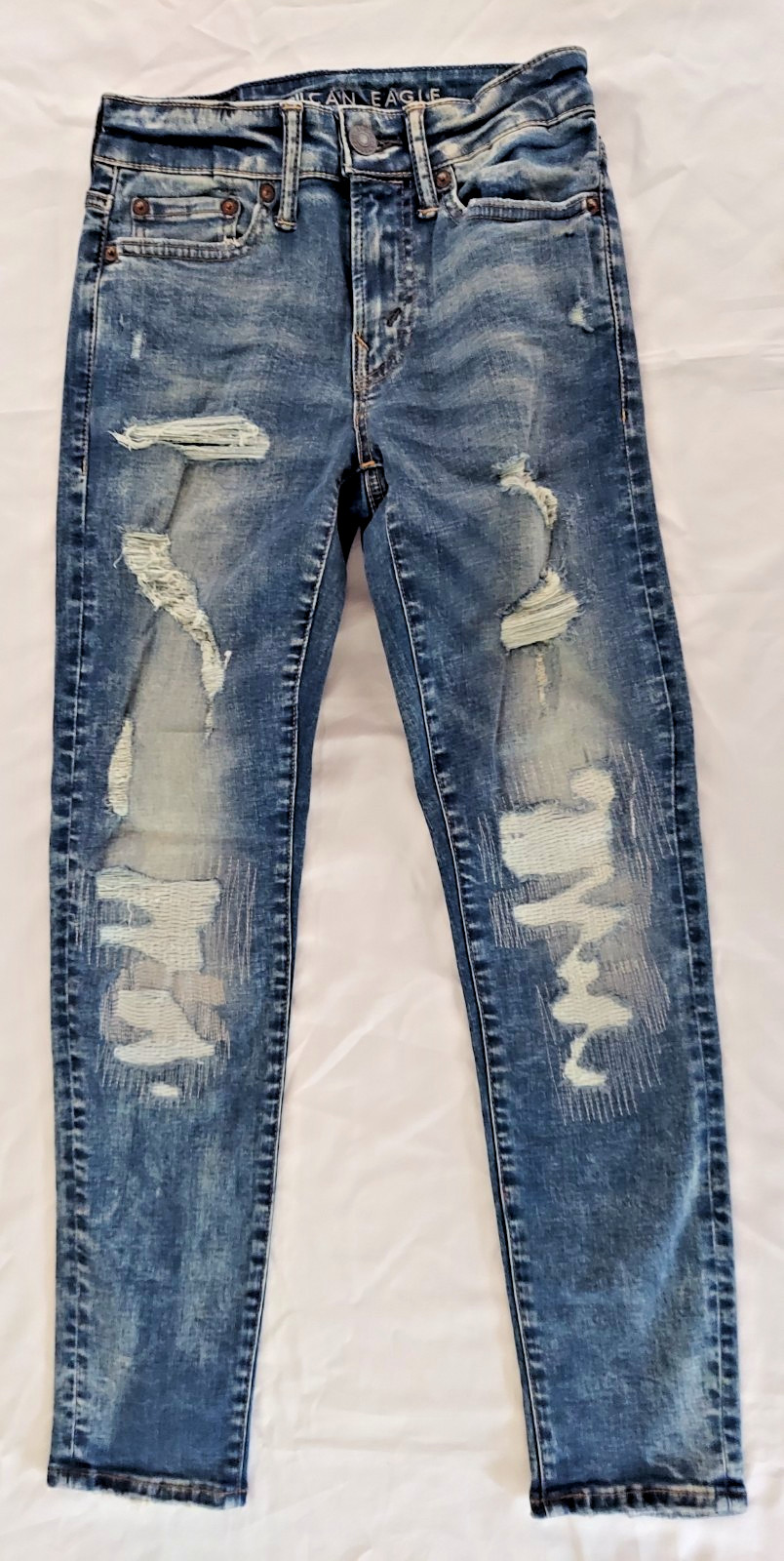 AMERICAN EAGLE Jeans, Next Level Flex & AirFlex, Lot of 5, Sz 26 x28, Slim fit