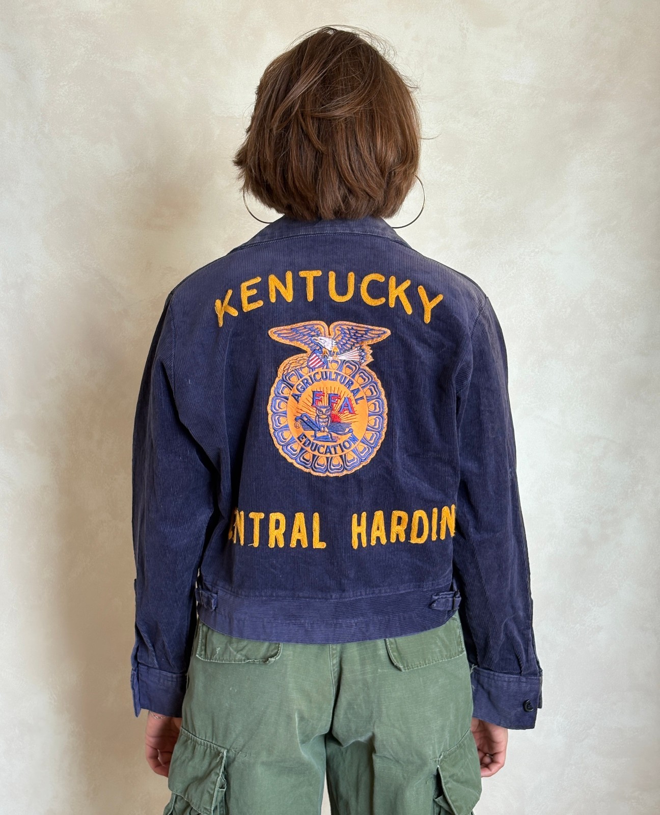 Size 38US / 48EU. Vintage Florida Future farmer of America jacket. Made in USA