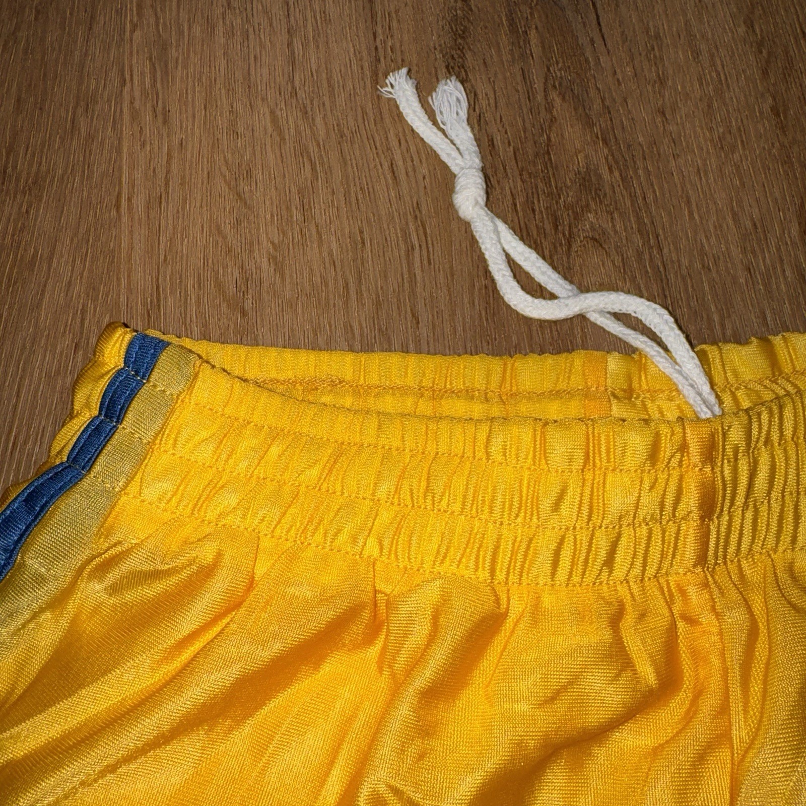 Vtg 70s 80s Running Shorts Mens Sprinter Split Side Thin Nylon Gym NOS Large