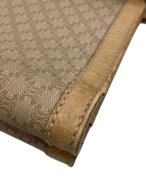 CELINE CELINE/Celine/Macadam pattern vintage tote bag beige