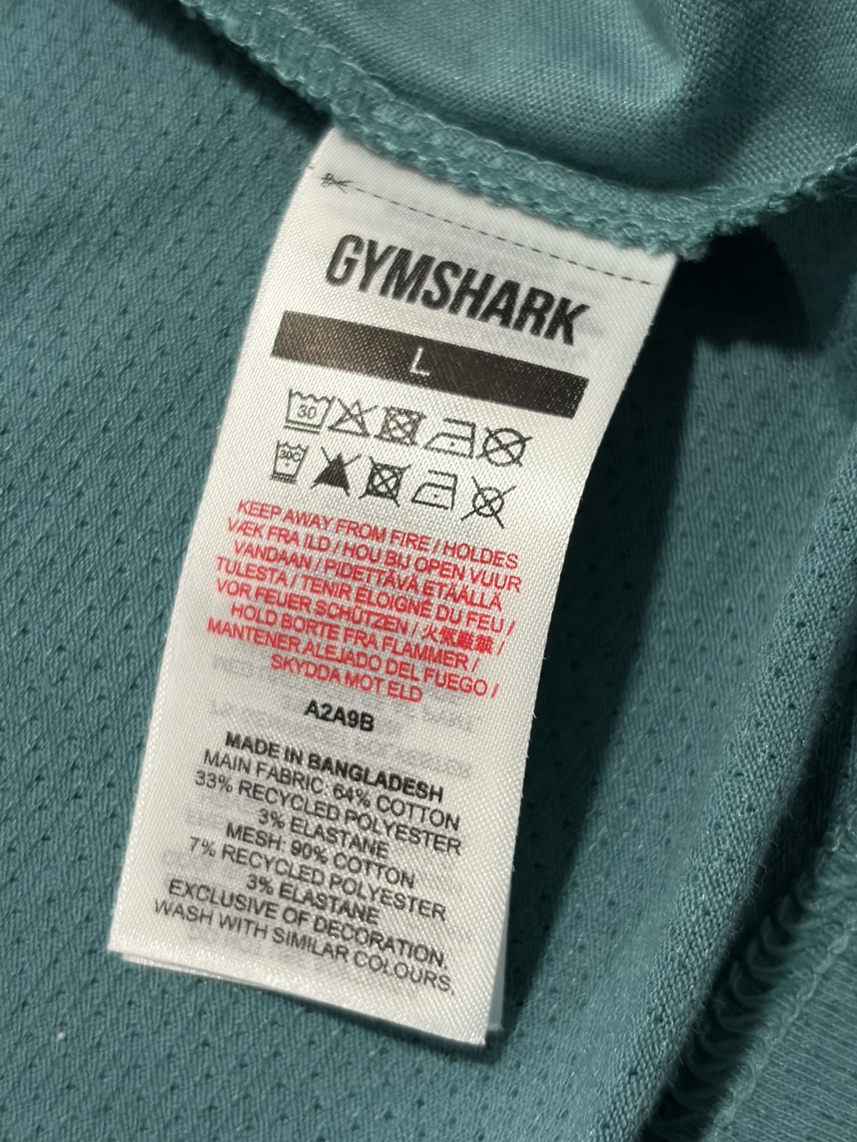 Gymshark Women’s Green Critical Stringer Tank Size Large