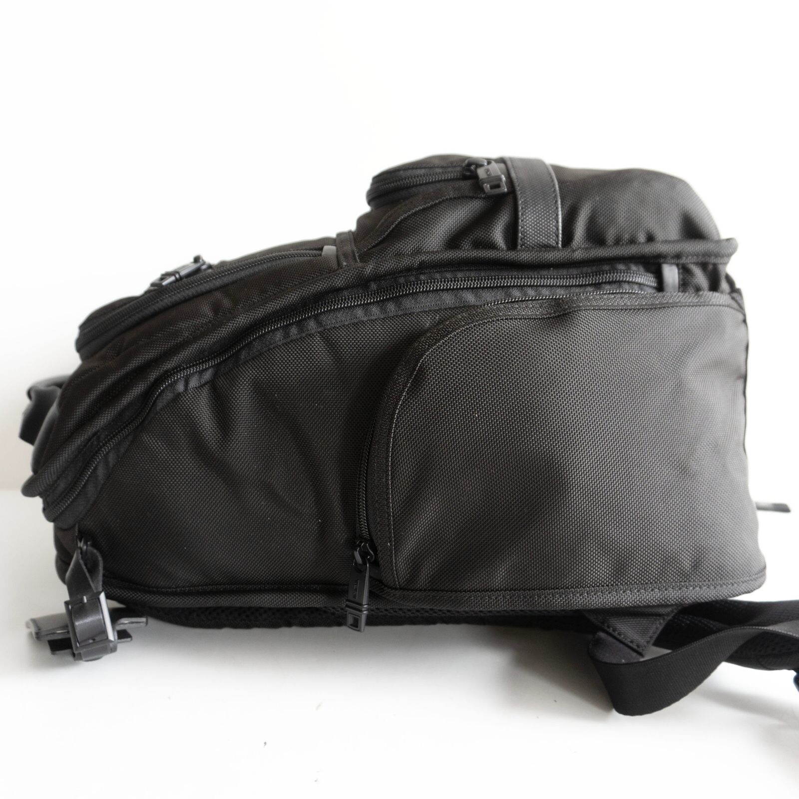 TUMI Alpha 2 Compact Laptop Backpack Black Business Bag 26173D2 Authentic