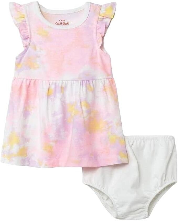 Cat & Jack – Baby Girls’ Tie-Dye Dress 3-6M