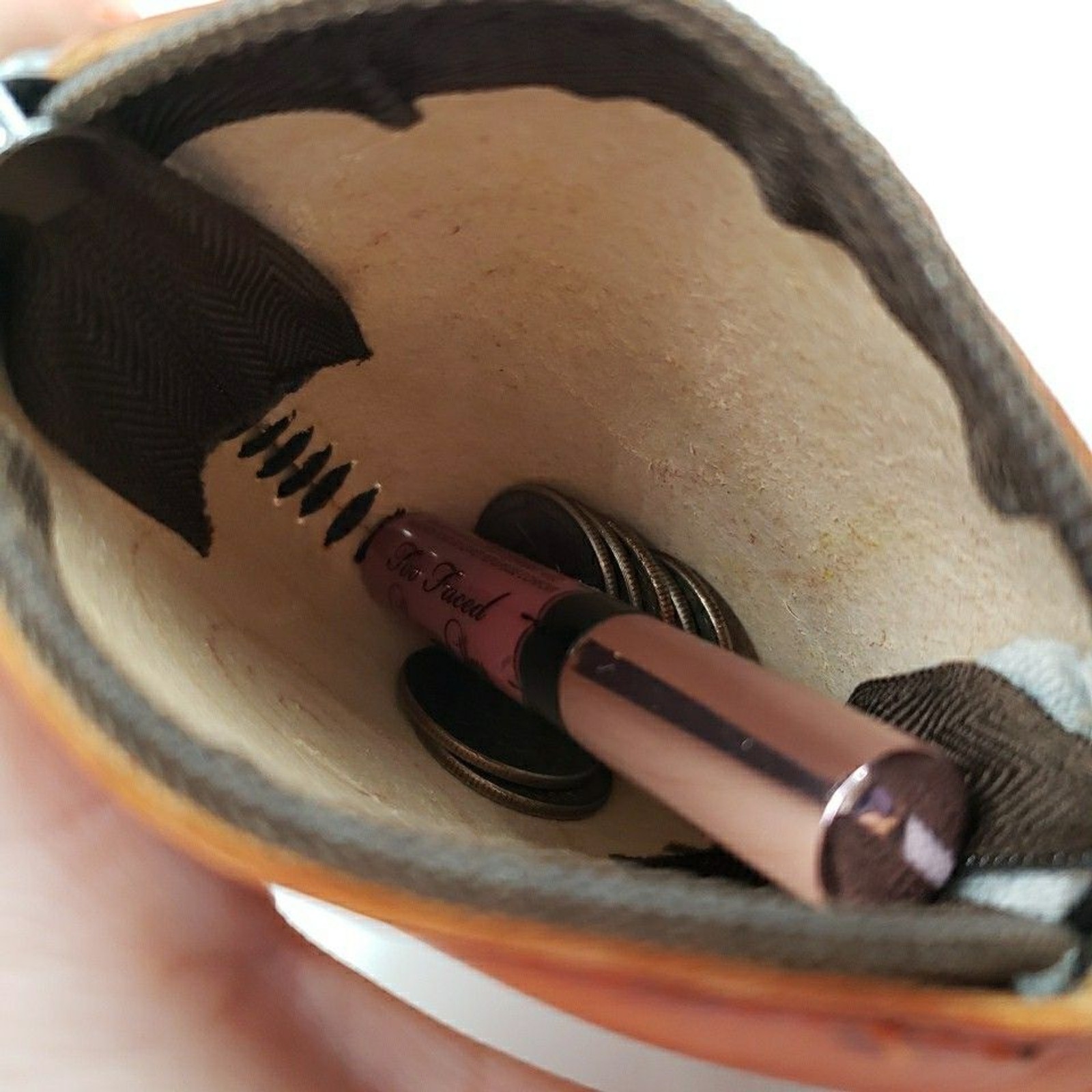 SNAIL Zip Pouch Pendant Creative Gift Jewelry Holder Handmade Leather Coin Purse