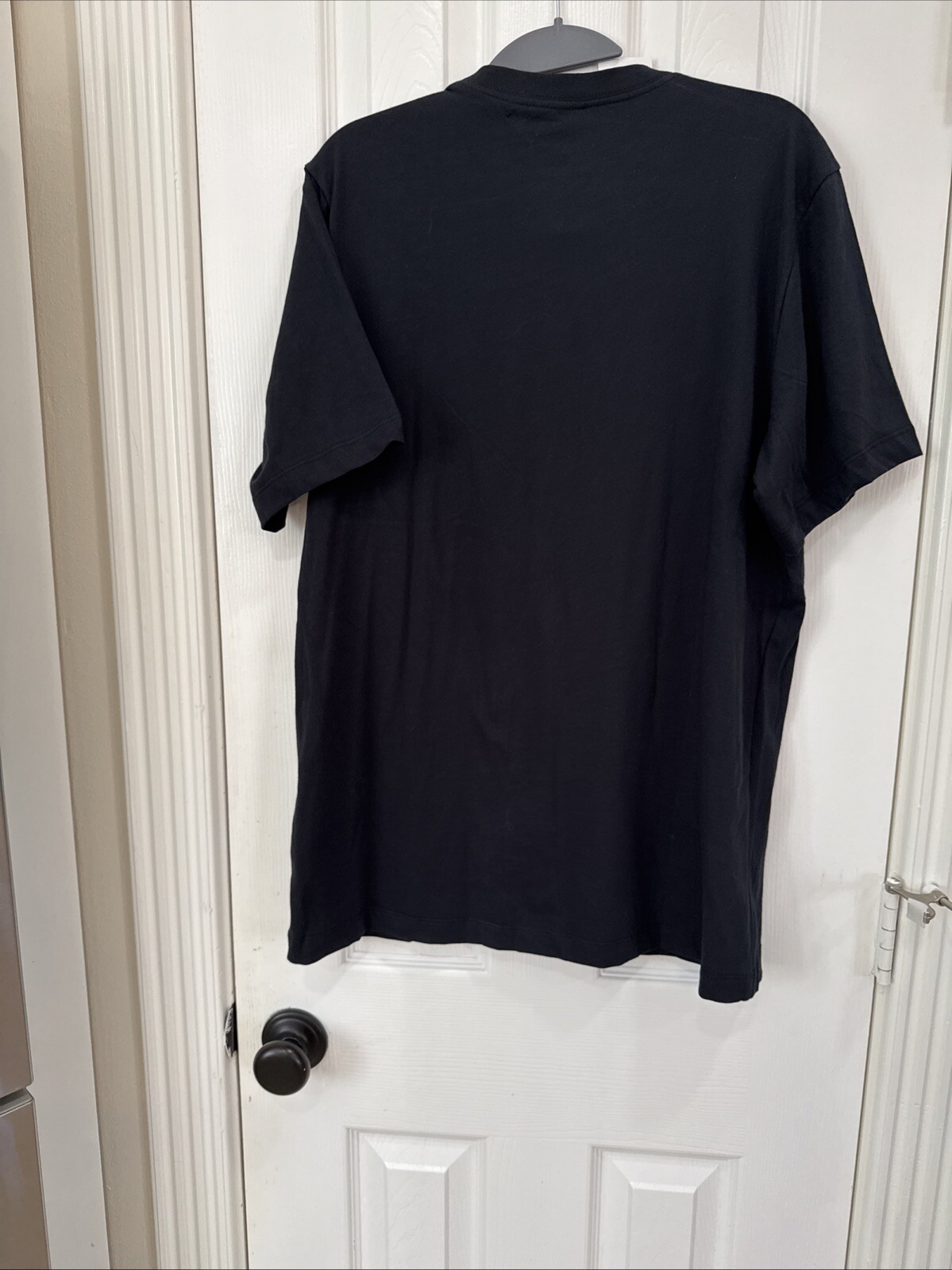 New Nike TEE Just Do It Short Sleeve Crew Neck Mens Size Large Black AR5006-011
