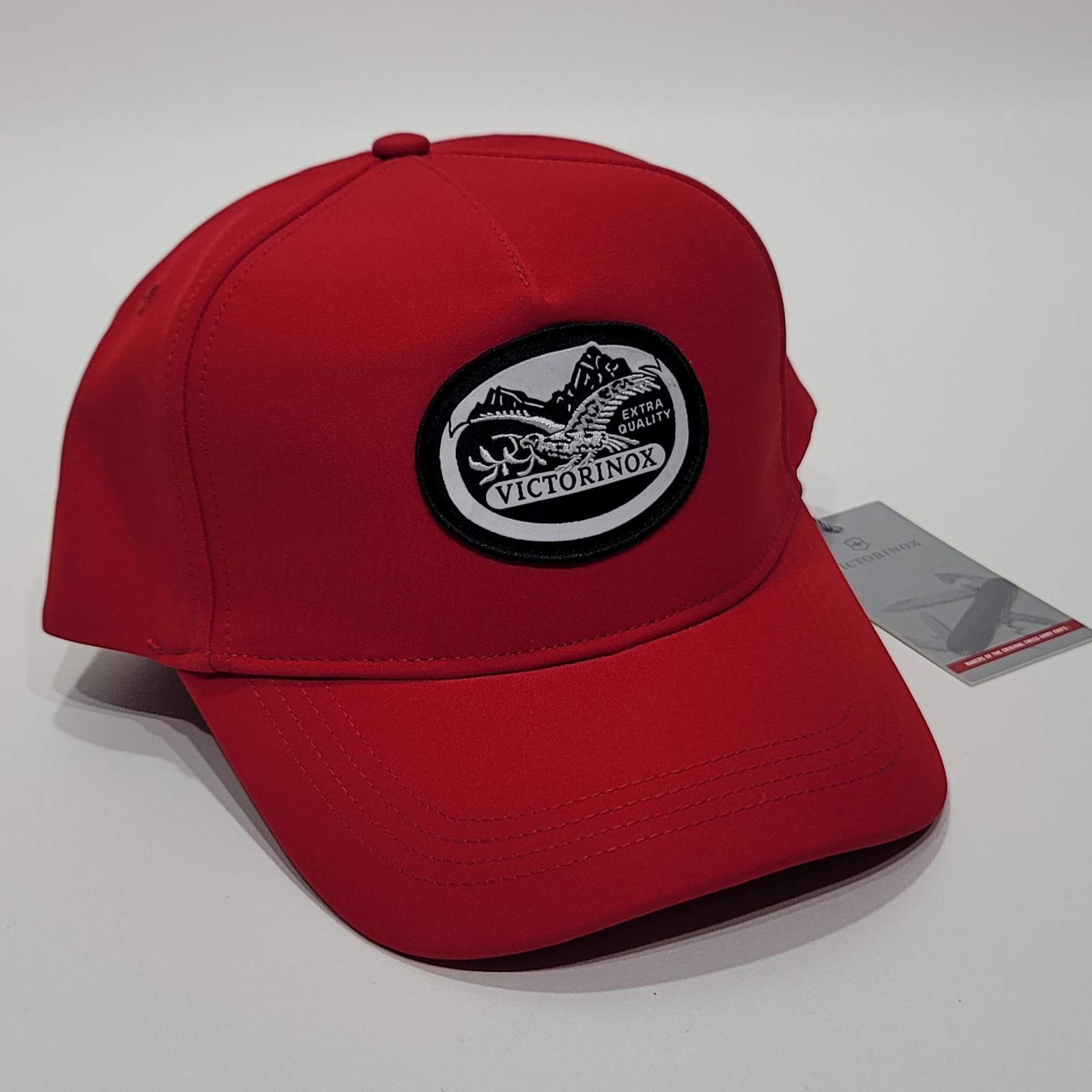 Victorinox Hat One Size Red Heritage Cap Adjustable Strap Logo NWT in Bag