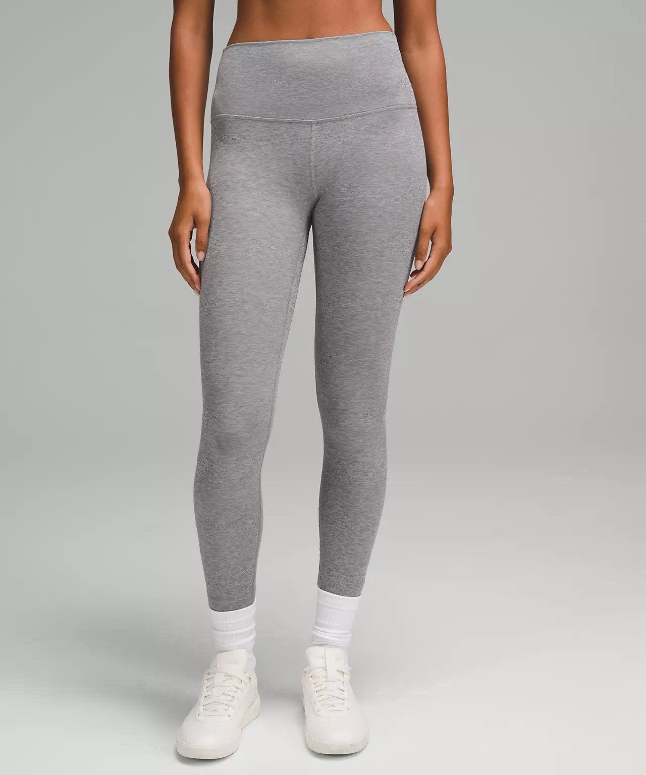 NWT lululemon Align High-Rise Pant 25” in Heathered Core Medium Grey HCMG sz 4