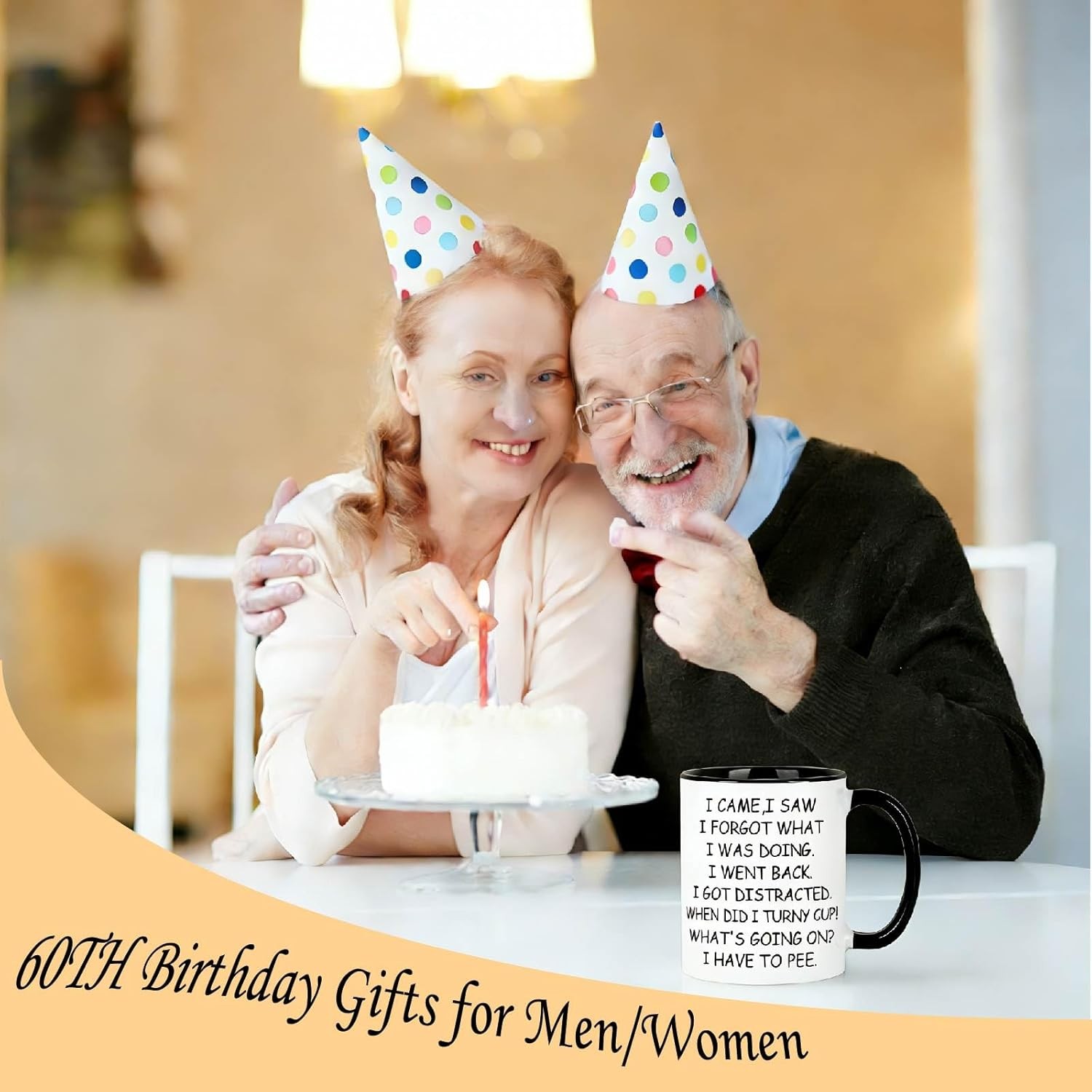 60th Birthday Gift for Women Men Funny Gag Present Idea 60th Bday (71 chars)